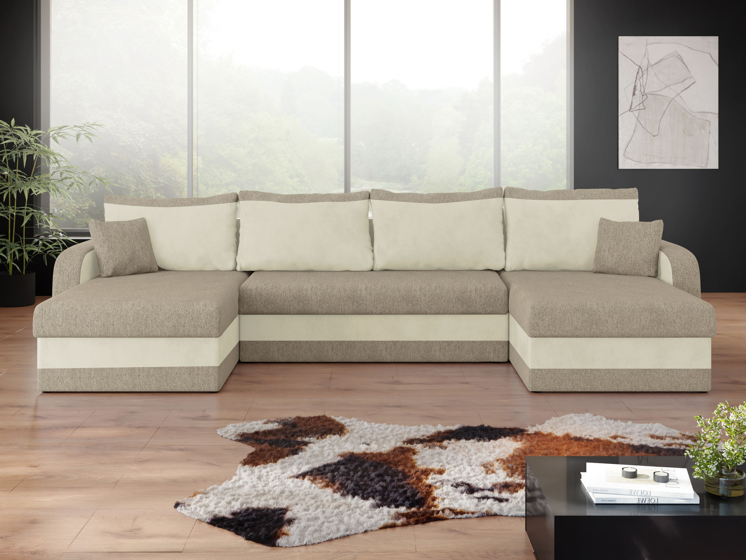 Horn­sófi Comfivo Melissa III (Matana 17 + Polo 872)