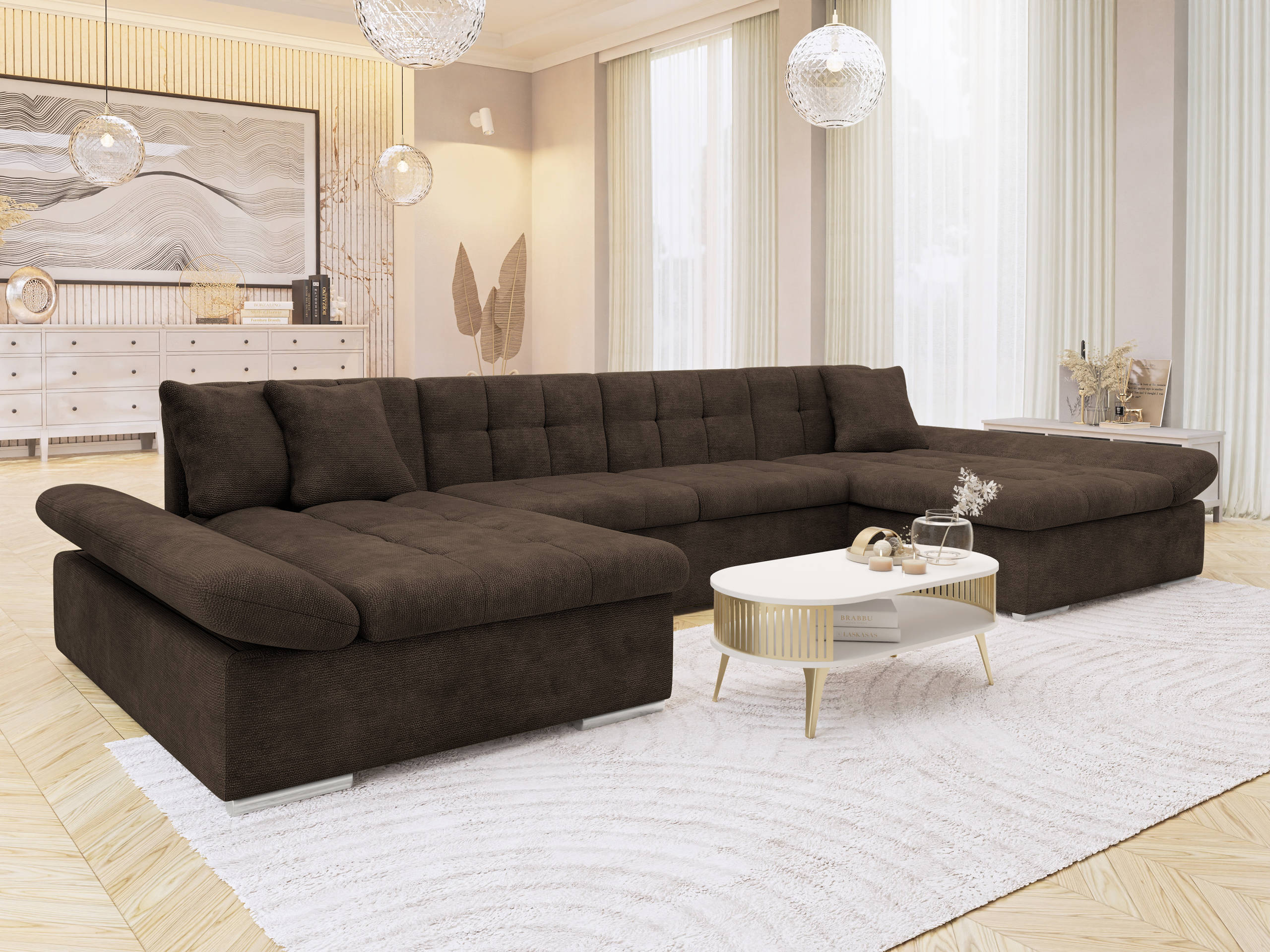 Horn­sófi Comfivo Ficus (Lumo 40)