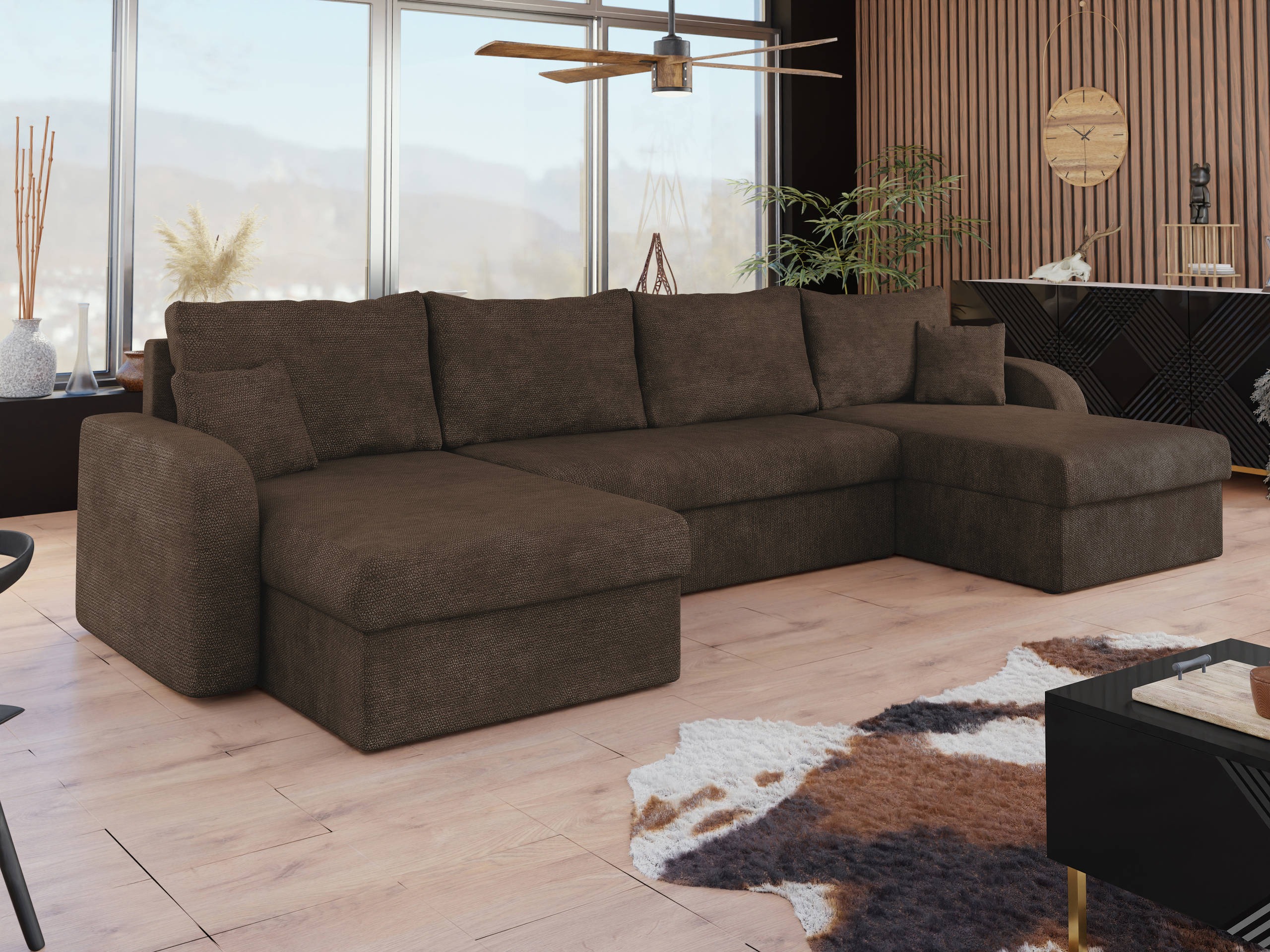 Horn­sófi Comfivo Melissa III (Lumo 40)