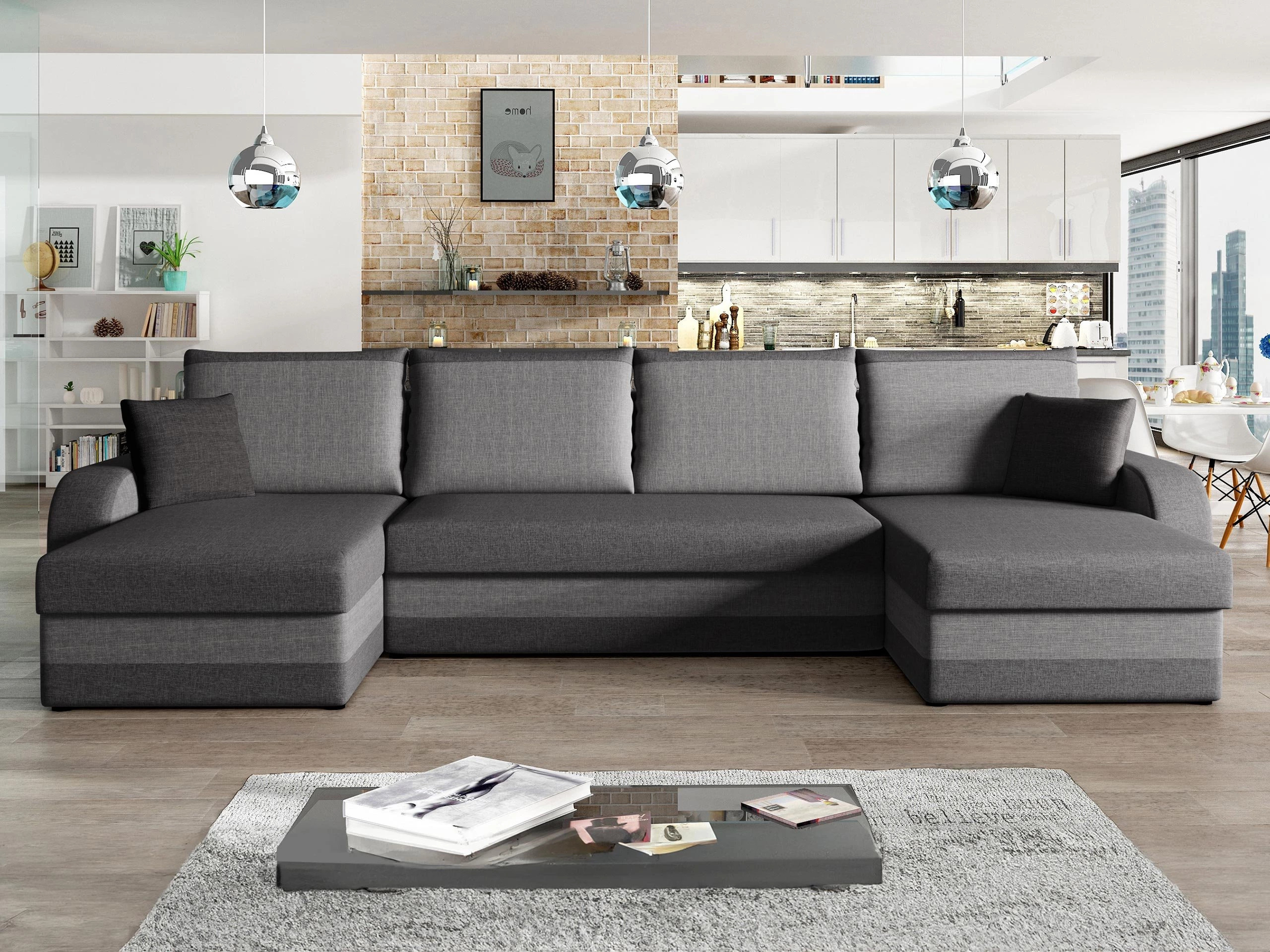 Horn­sófi Comfivo Melissa III (Lux 06 + Lux 05)