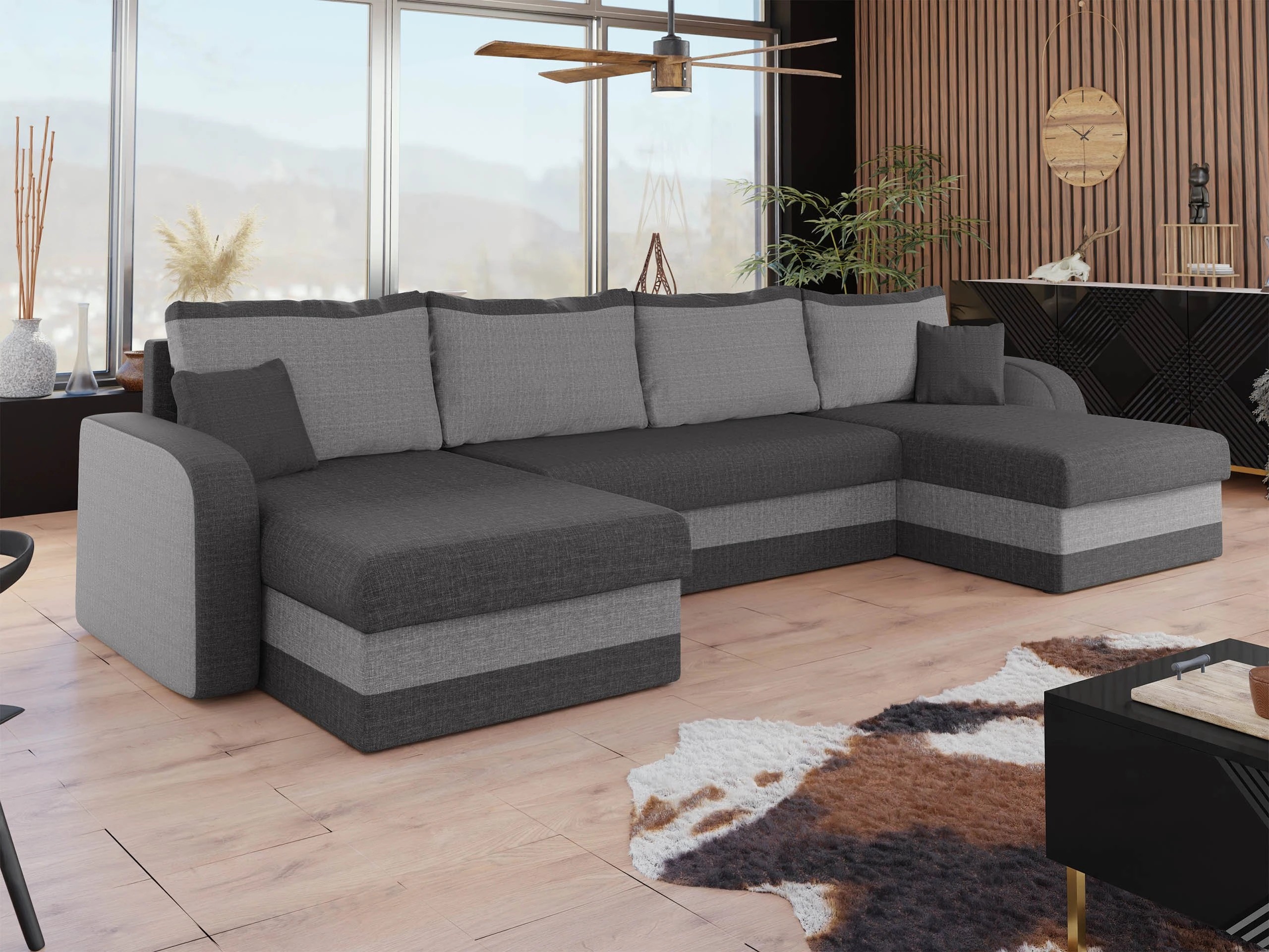 Horn­sófi Comfivo Melissa III (Lux 06 + Lux 05)