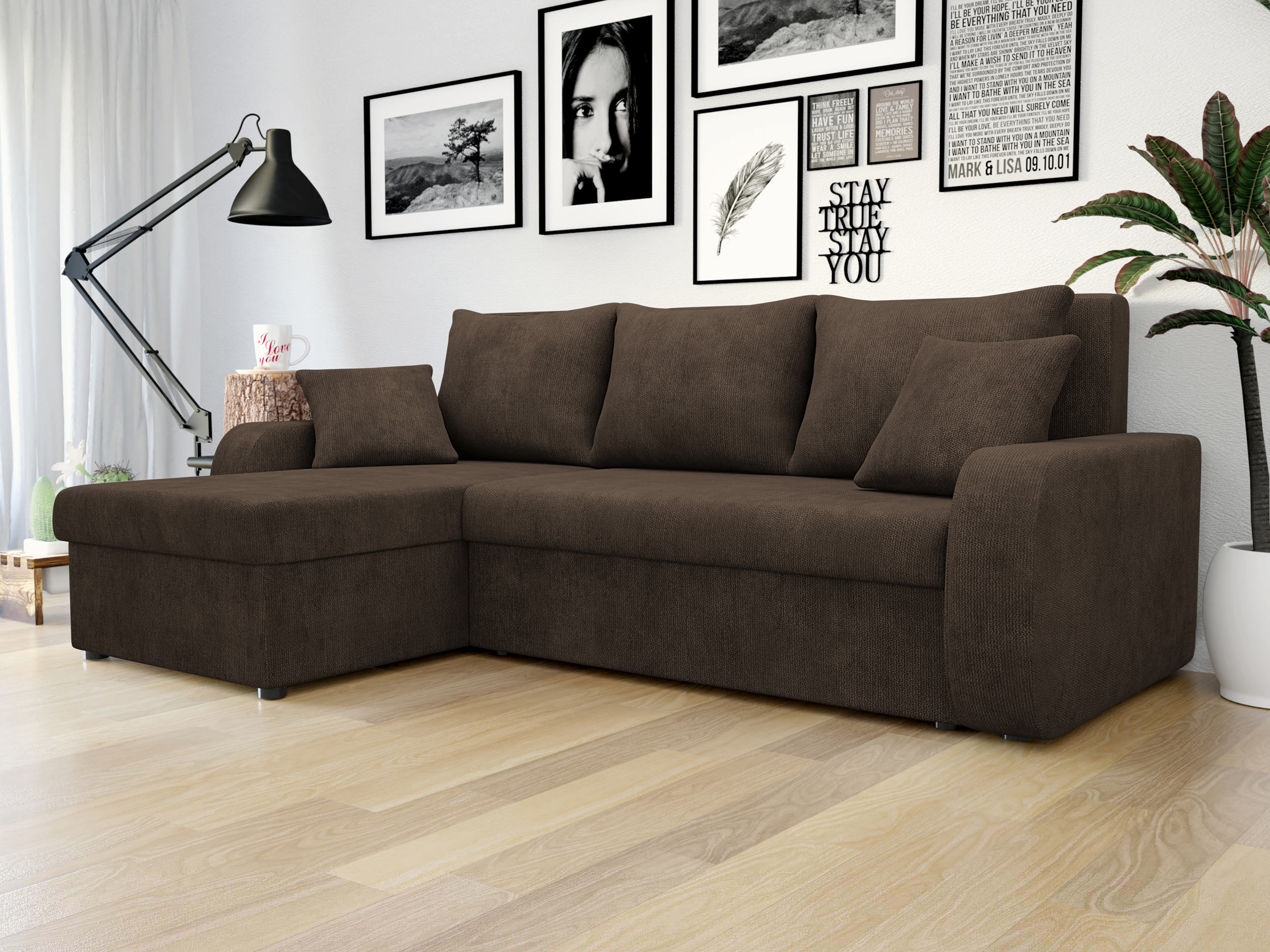 Horn­sófi Comfivo Melissa (Lumo 40)