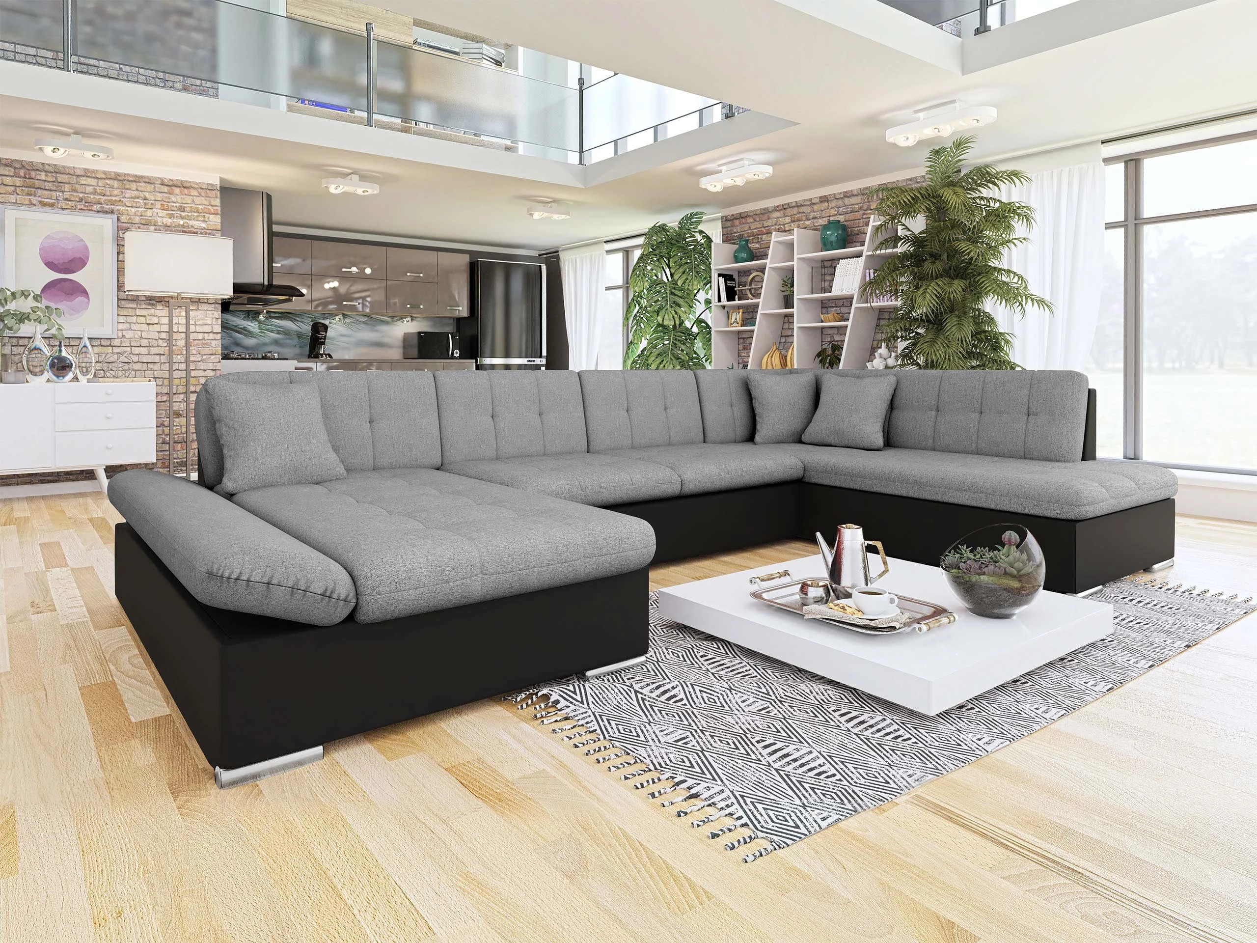 Horn­sófi Comfivo Tilia I (Soft 011 + Soul 17)