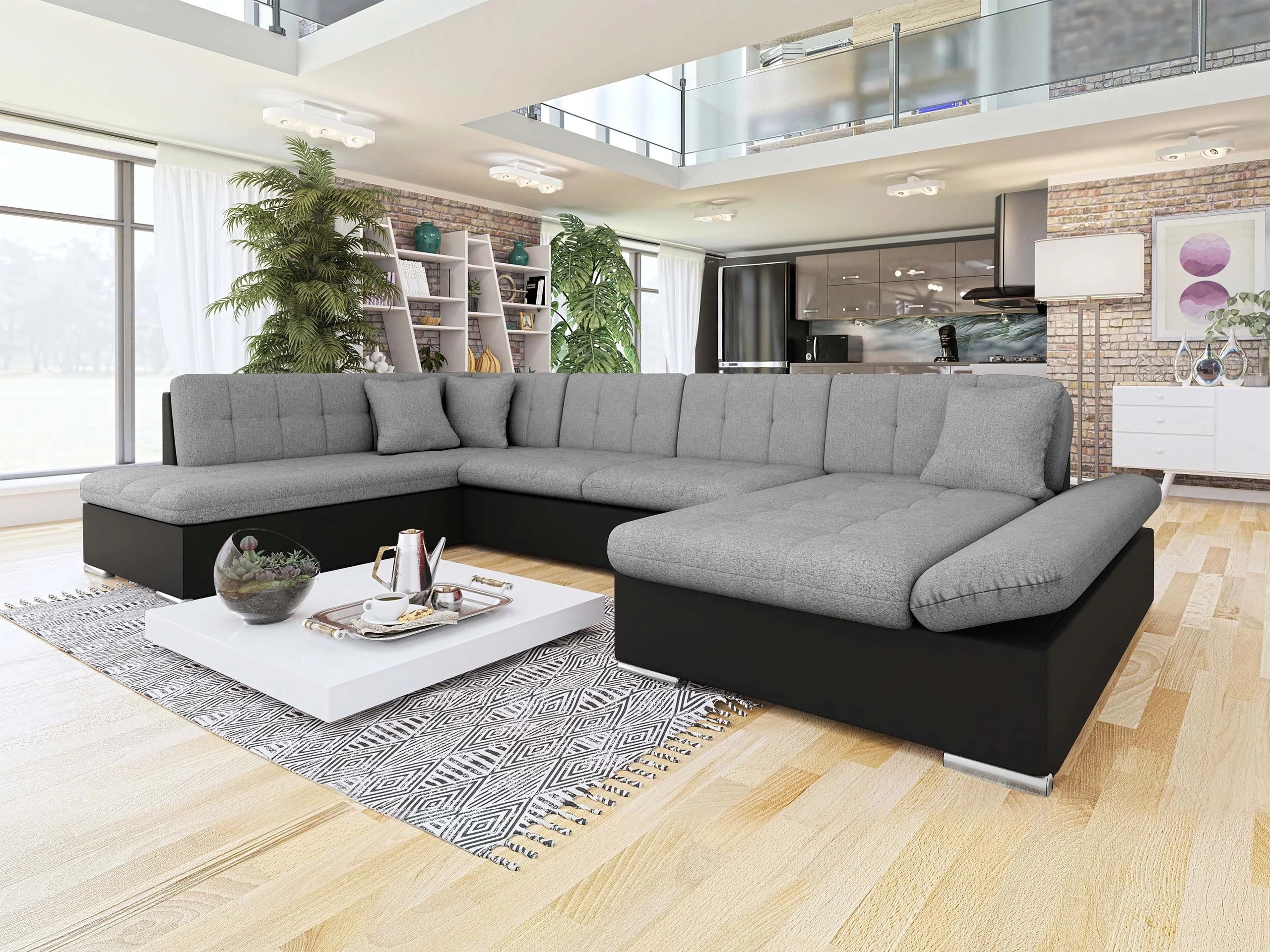 Horn­sófi Comfivo Tilia I (Soft 011 + Soul 17)