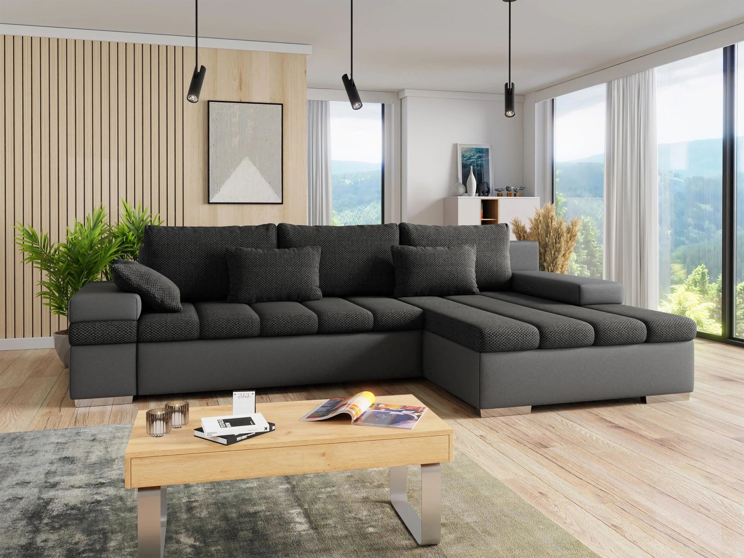 Horn­sófi Comfivo Olivetum (Hægri)