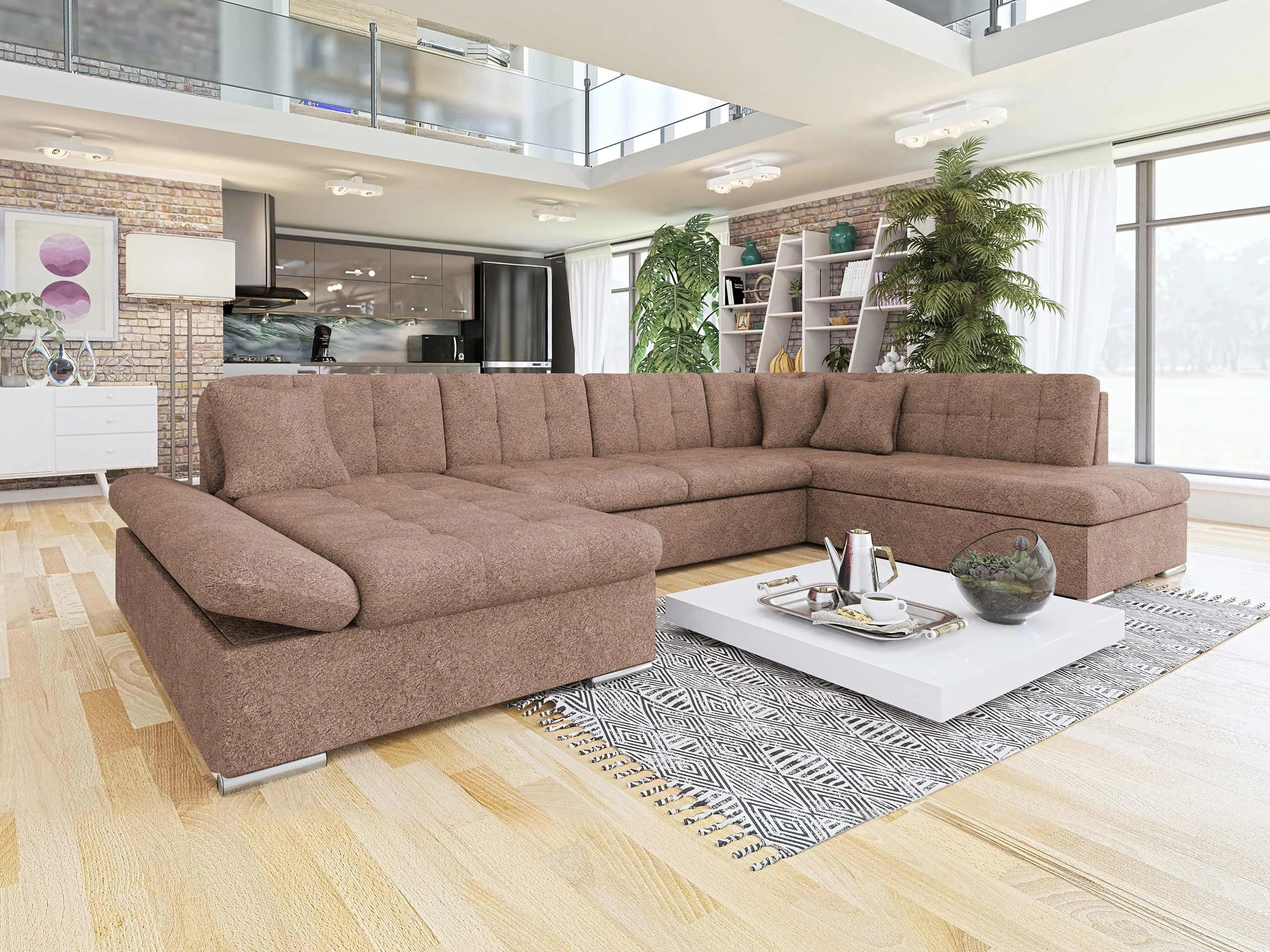 Horn­sófi Comfivo Tilia I (Coral 45)