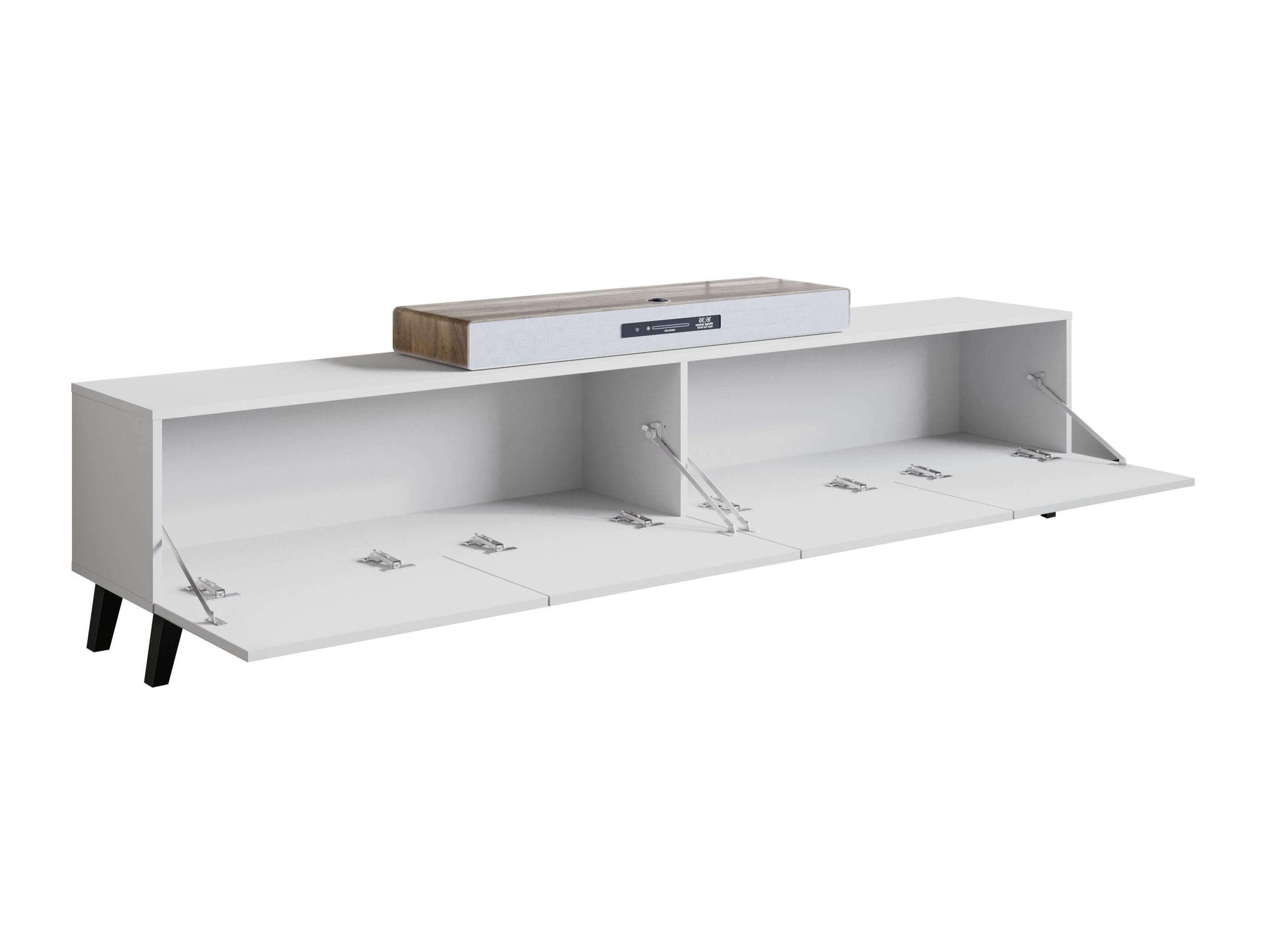 Stofusett Levtive 104 (Matera-grátt + Kastaníulitur)