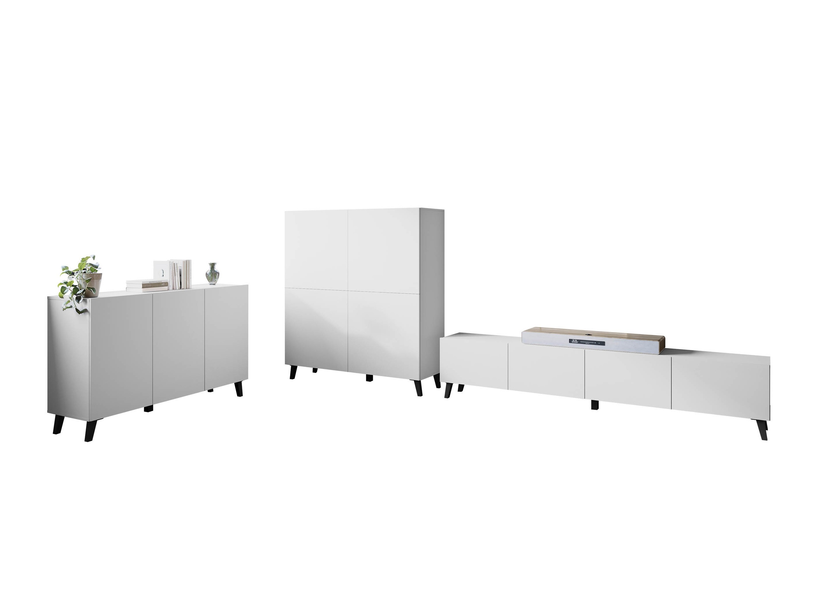 Stofusett Levtive 105 (Hvítur)