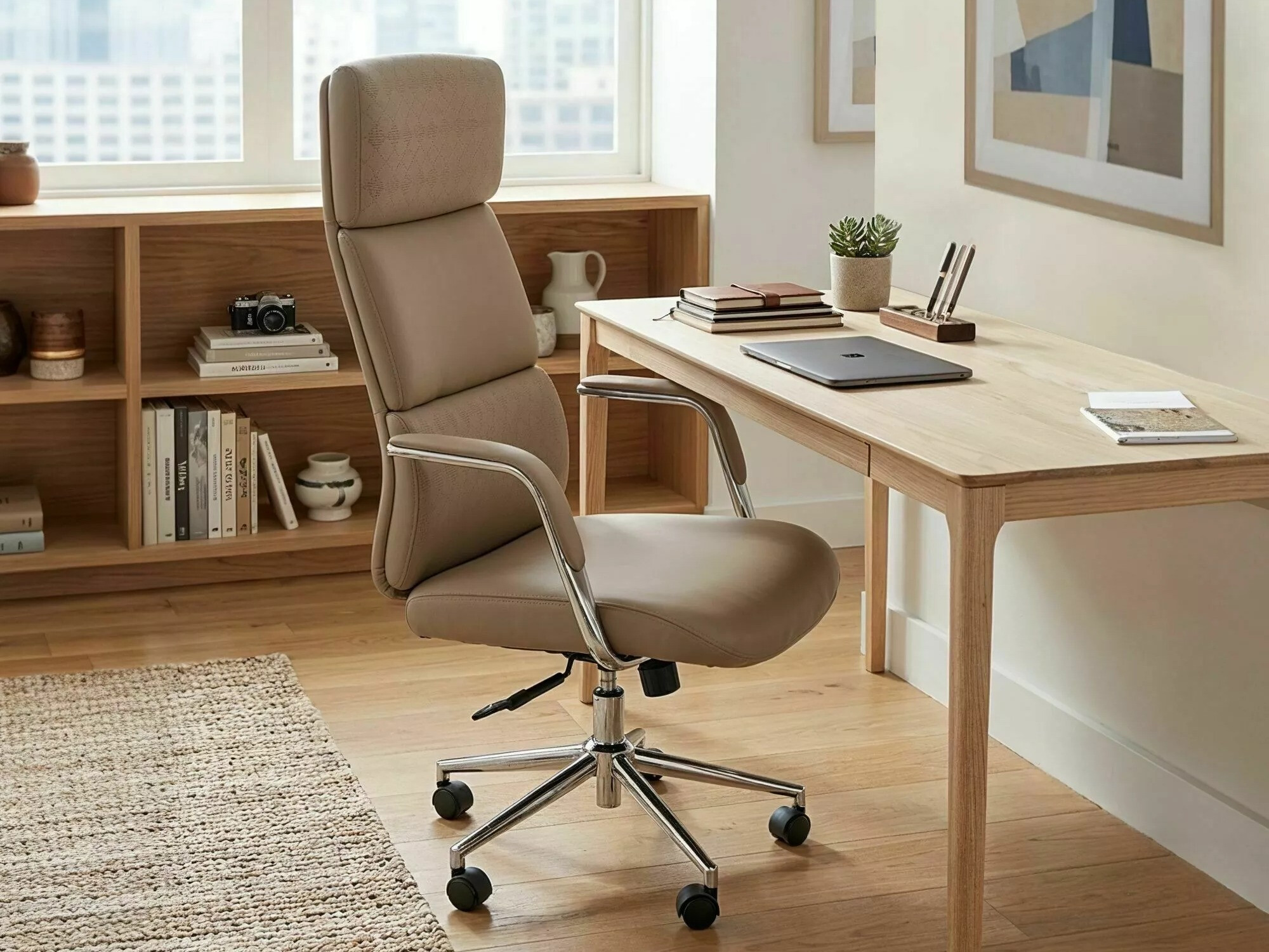 Skrifstofustóll Detroit 950 (Beige)