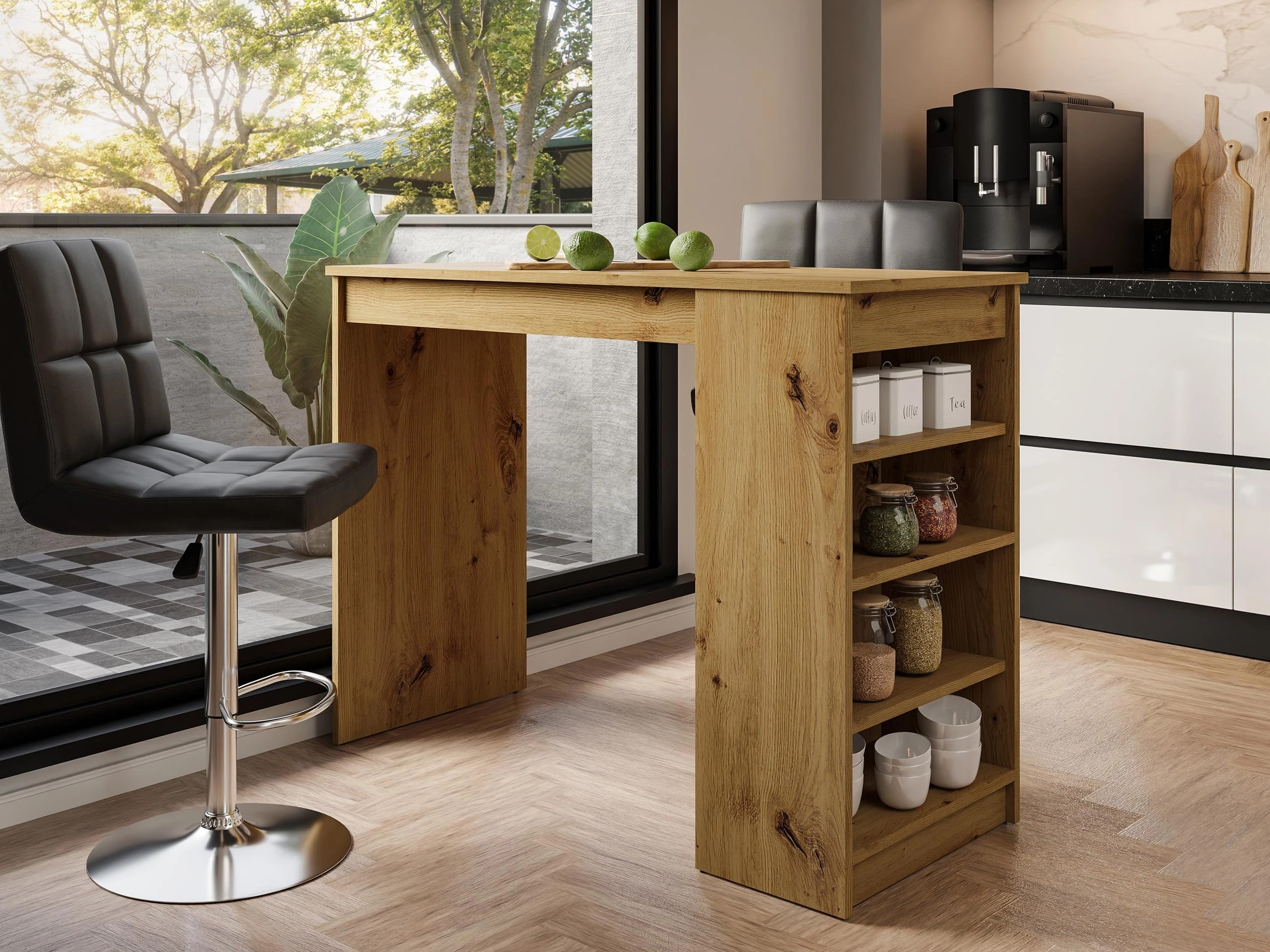 Barborð Comfivo Cedrus (Artisan-eik)
