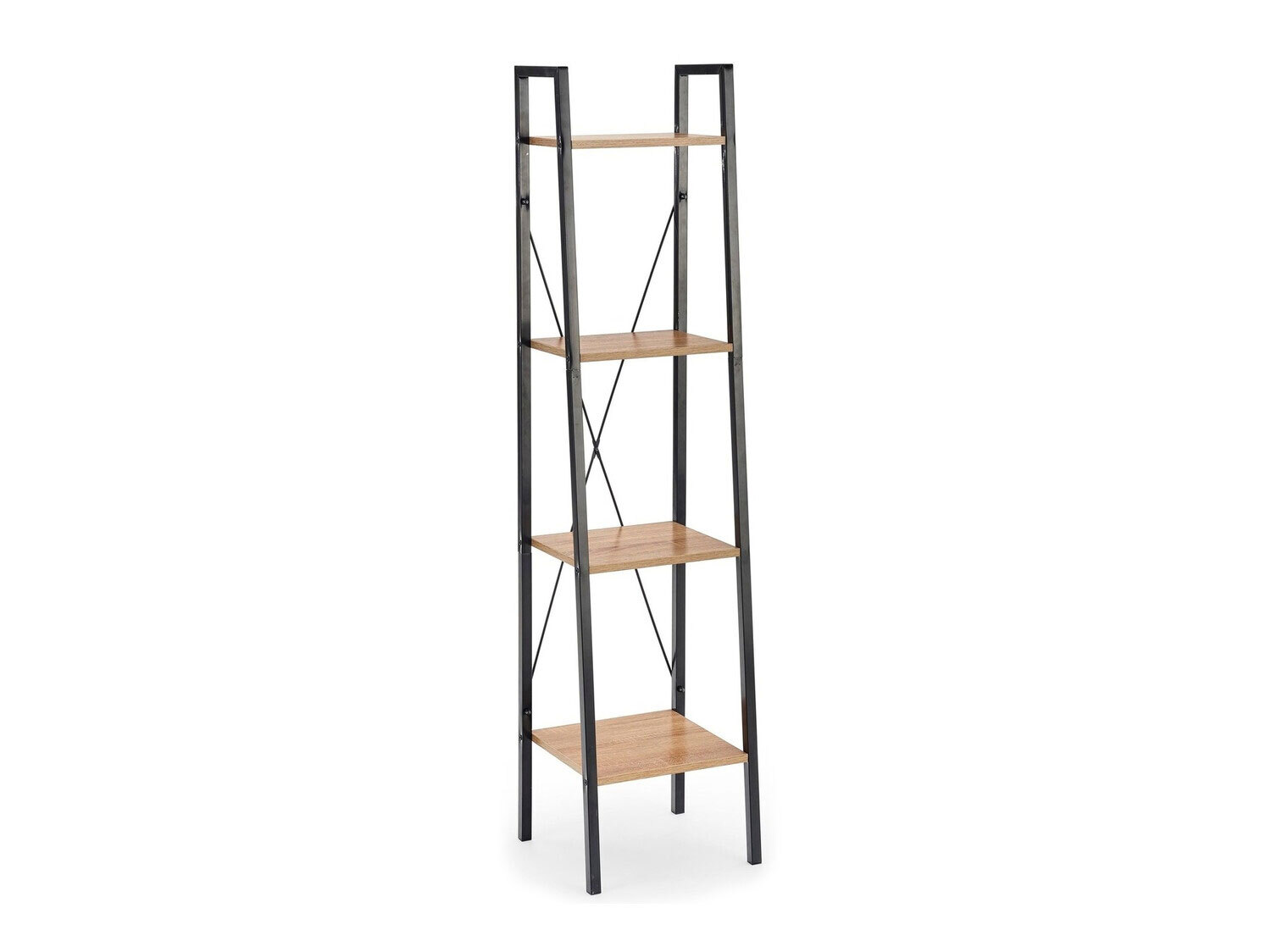 Bókahilla Houston 1891 (Sonoma-eik + Svartur)