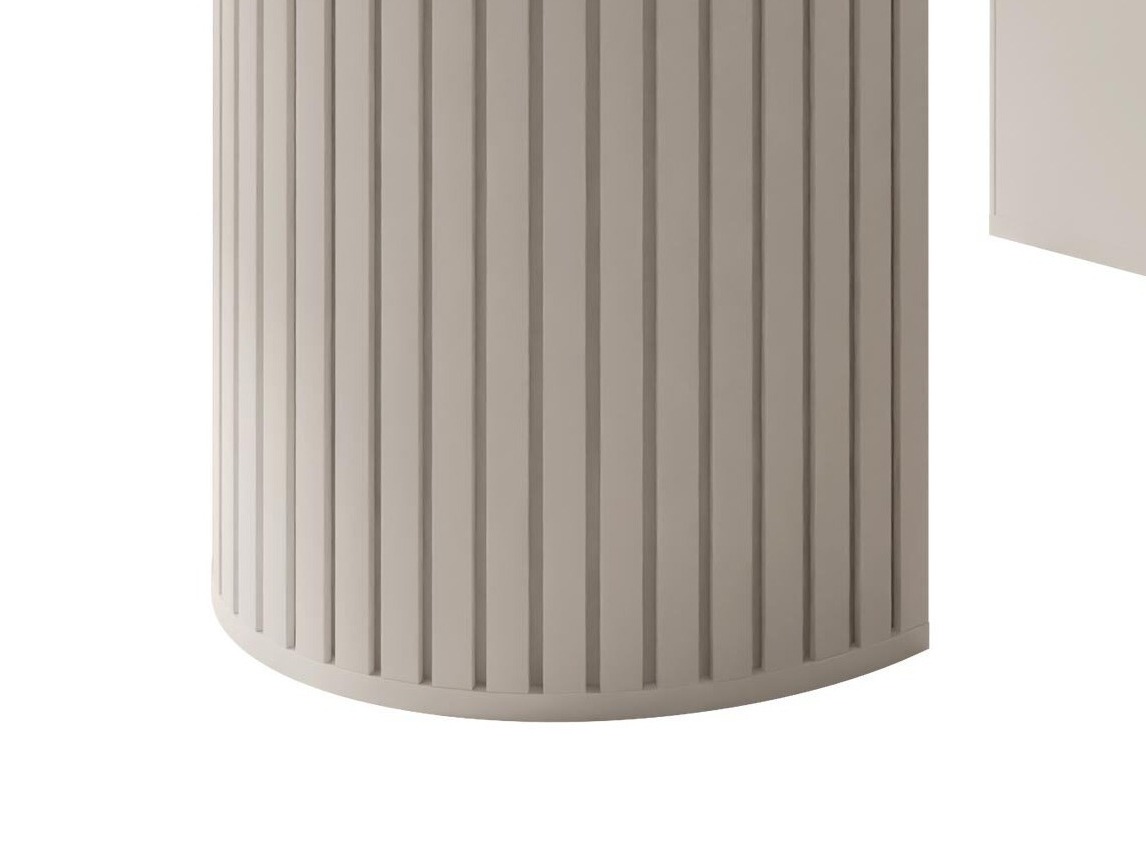 Borð Comfivo Ulma (Ljóst travertín + Beige)