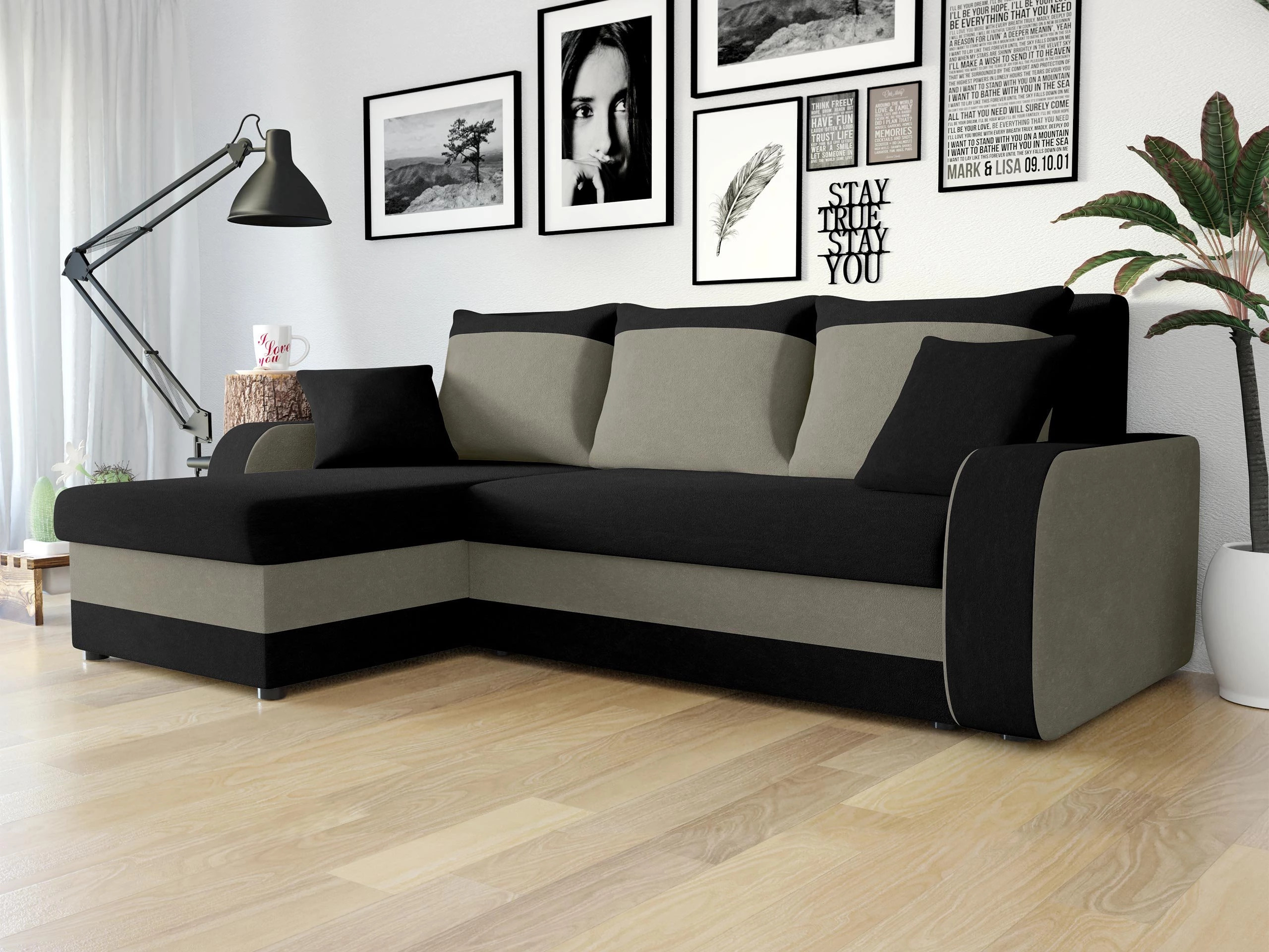 Horn­sófi Comfivo Melissa I (Mikrofaza 0015 + Mikrofaza 0014)