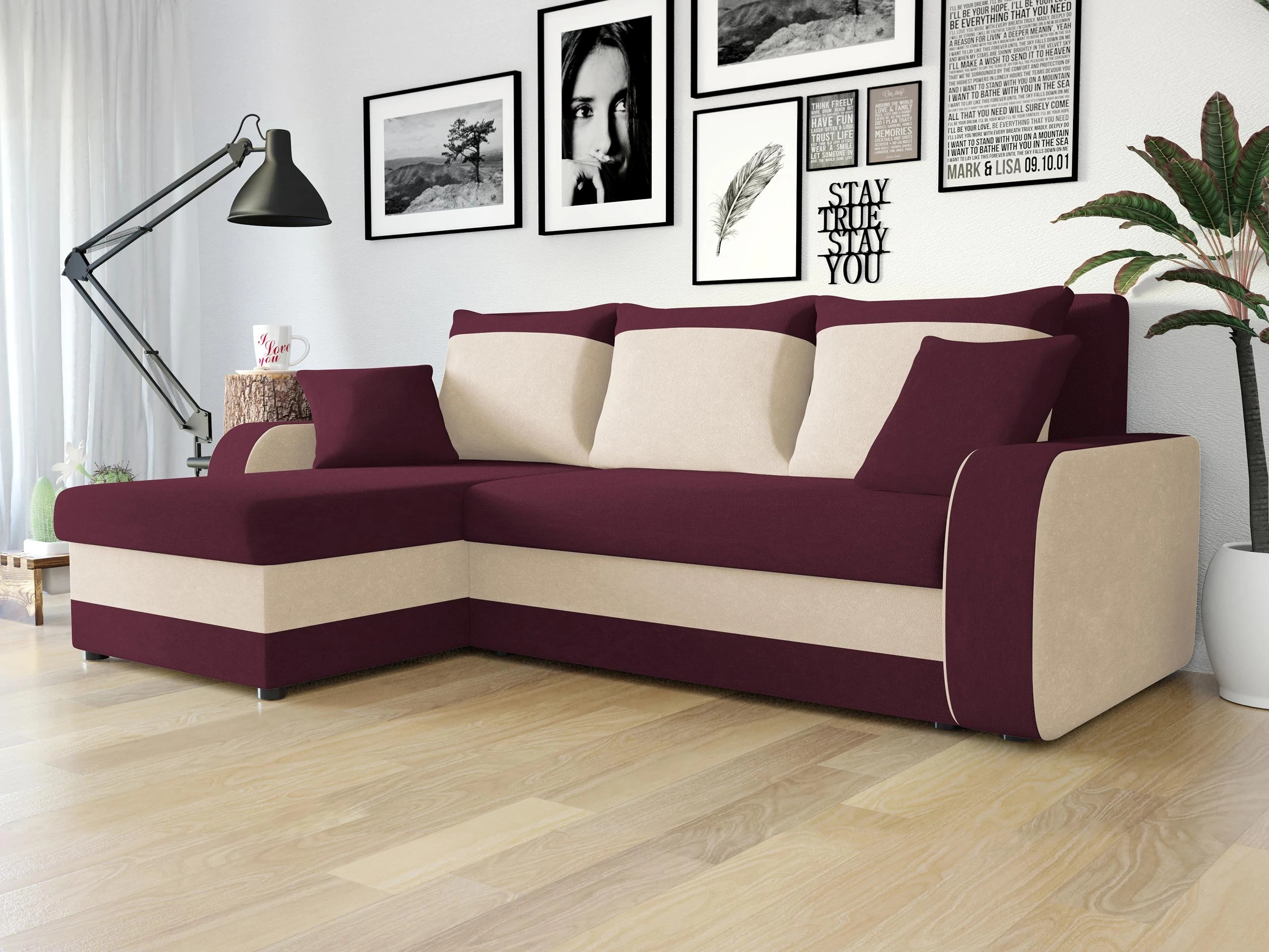 Horn­sófi Comfivo Melissa I (Mikrofaza 0025 + Mikrofaza 0031)