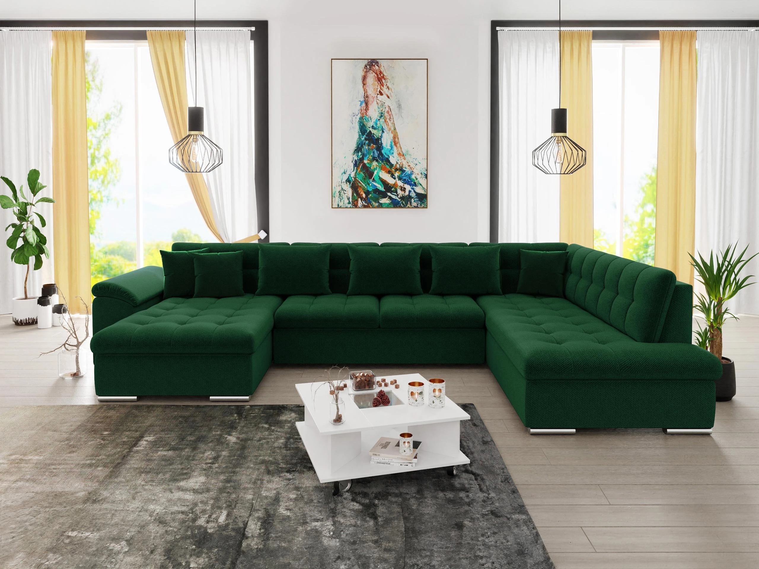 Horn­sófi Comfivo Gemma II (Vinstri)