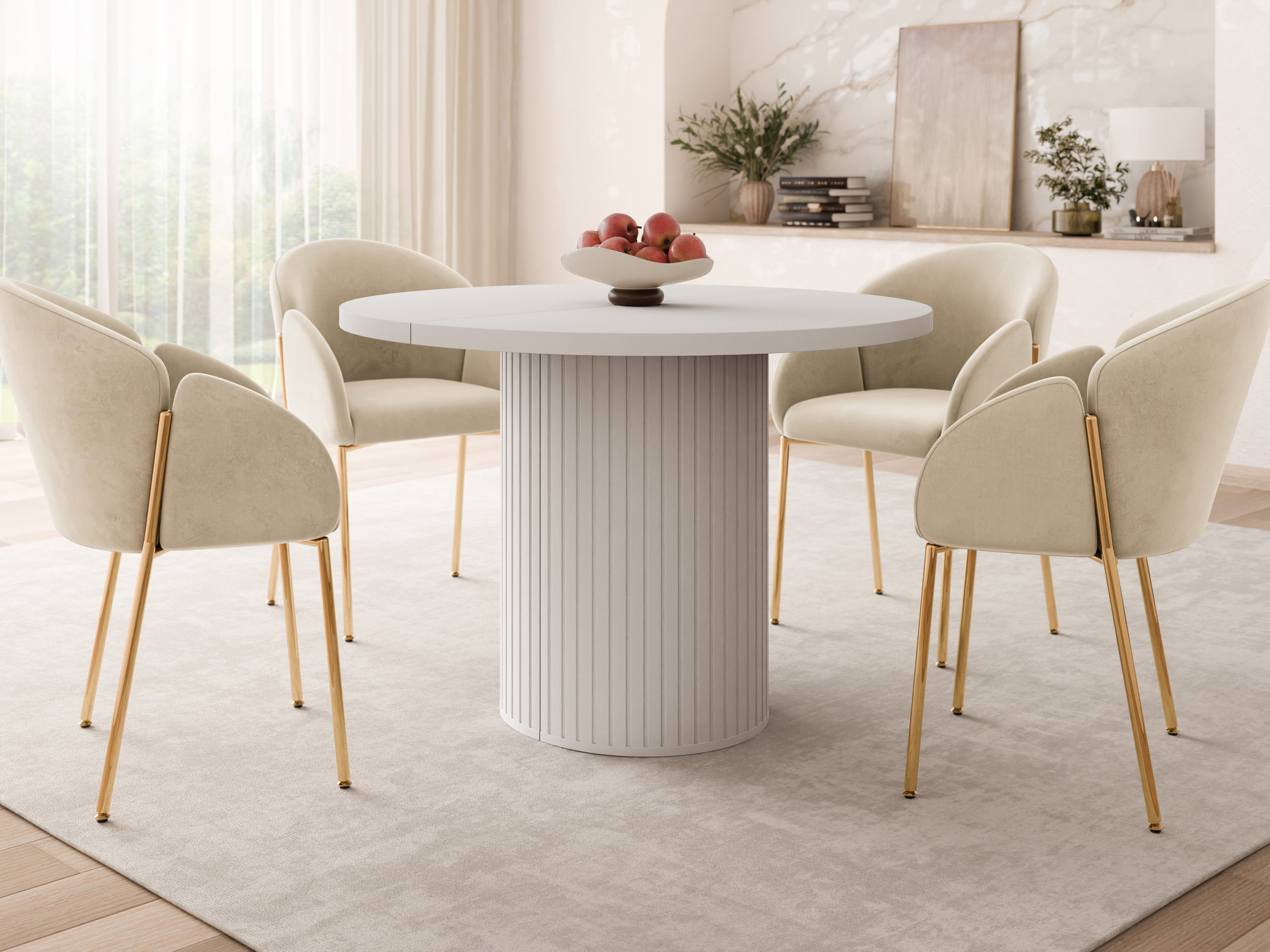 Borð Cupedo (Beige)