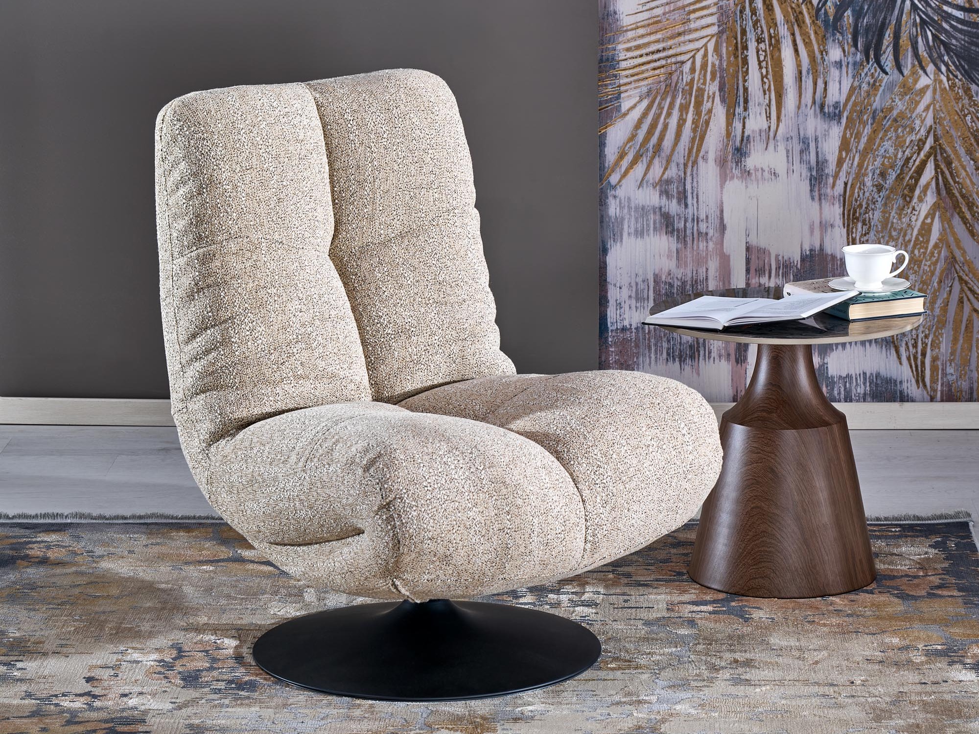Hægindastóll Houston 2126 (Beige)