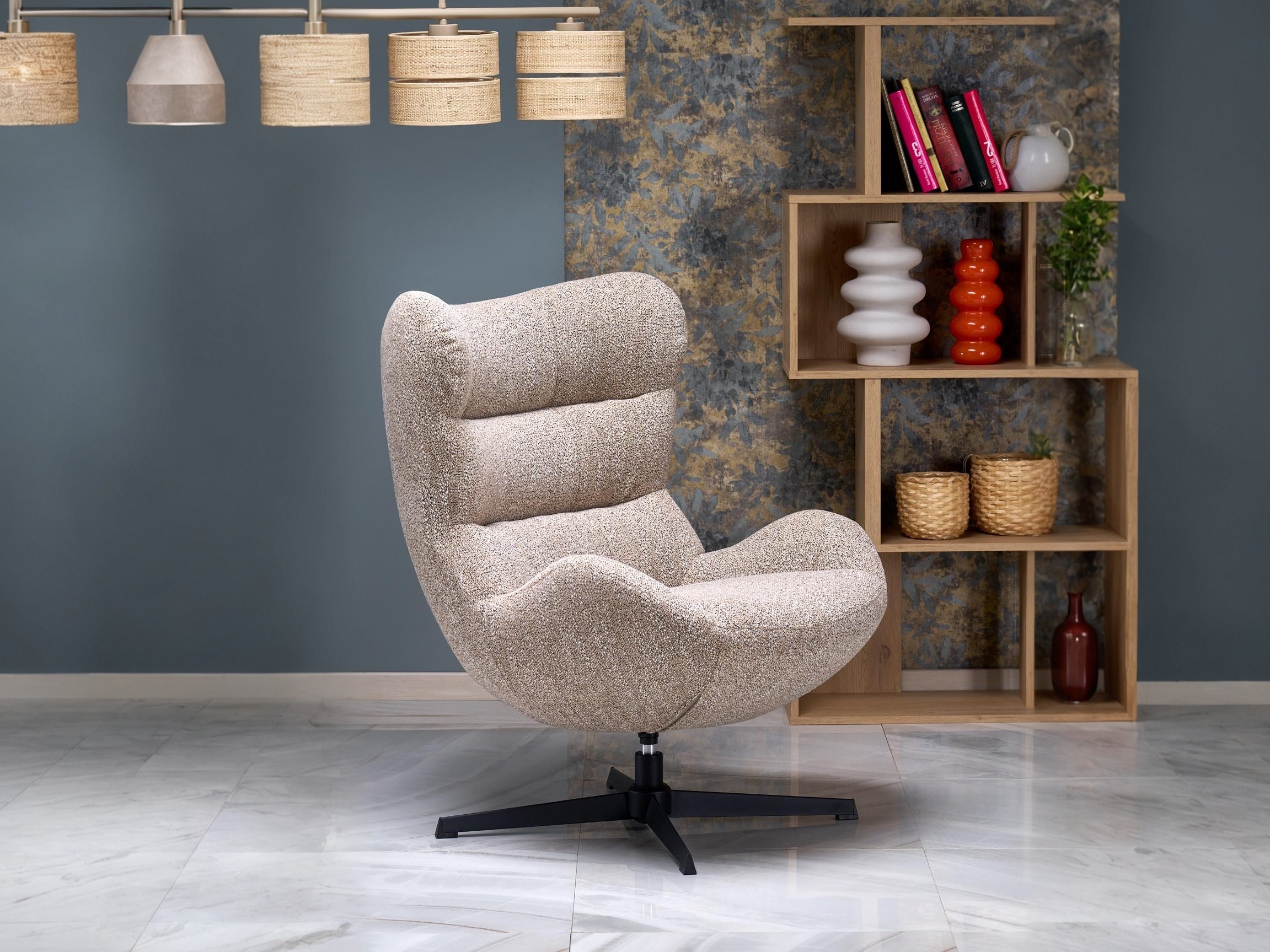 Hægindastóll Houston 2127 (Beige)