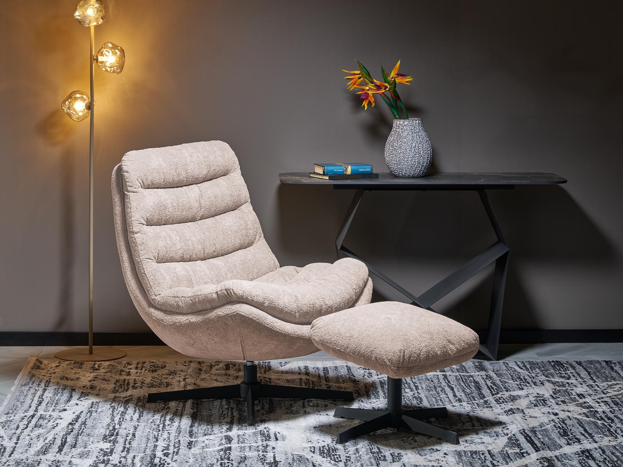 Hægindastóll Houston 2134 (Cappuccino)