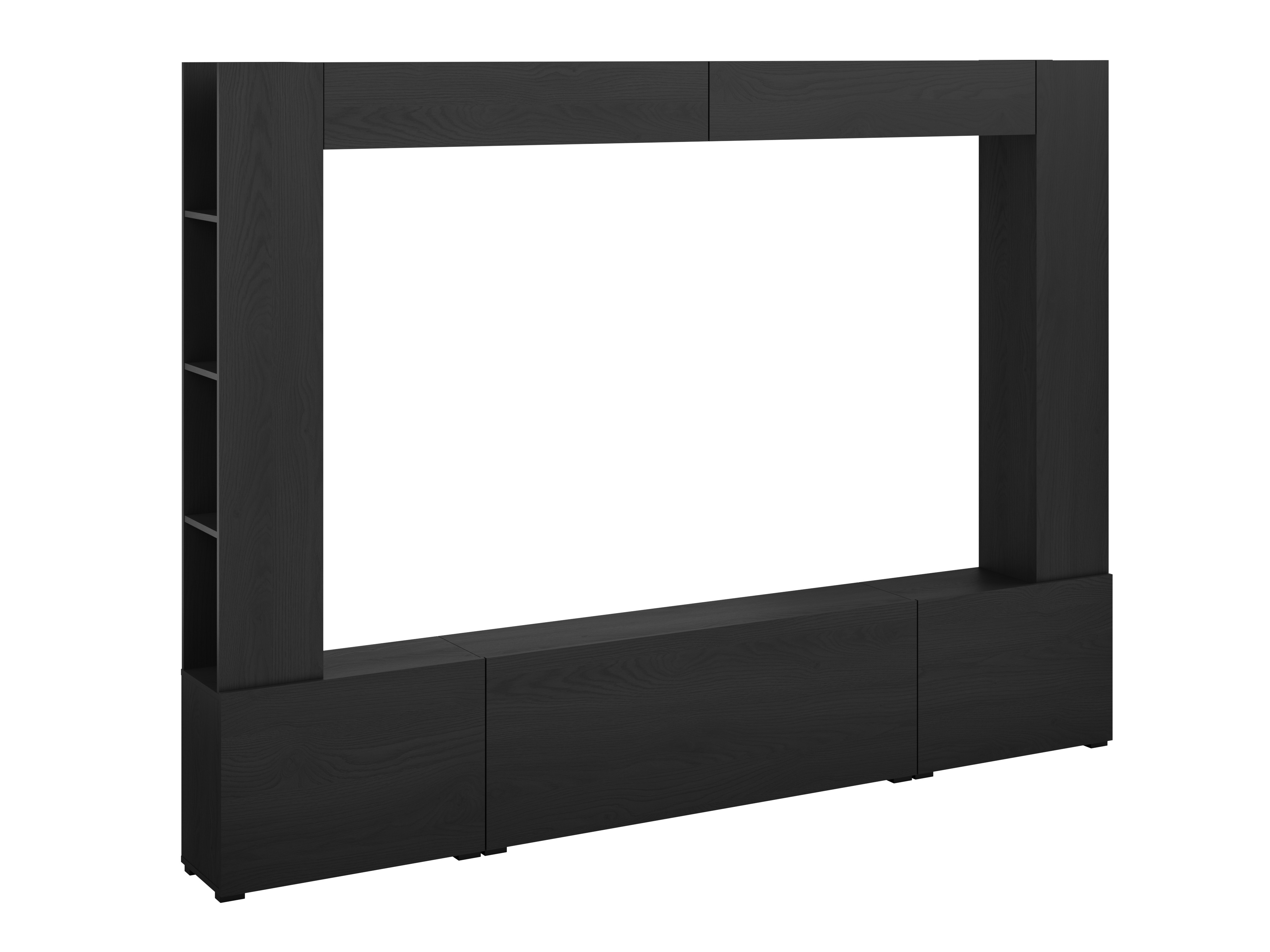 Stofusett Austin 392 (Svartur)