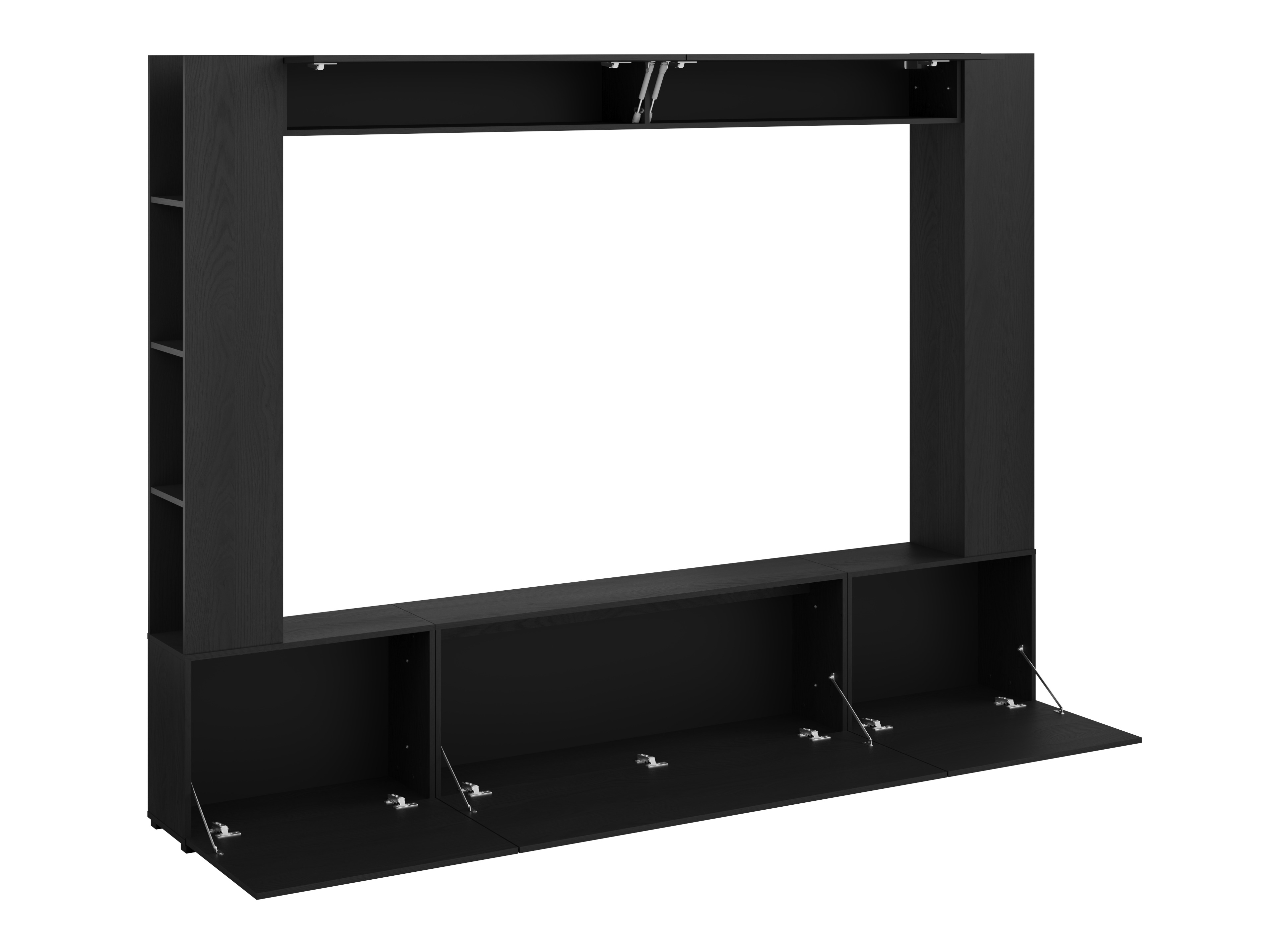 Stofusett Austin 392 (Svartur)