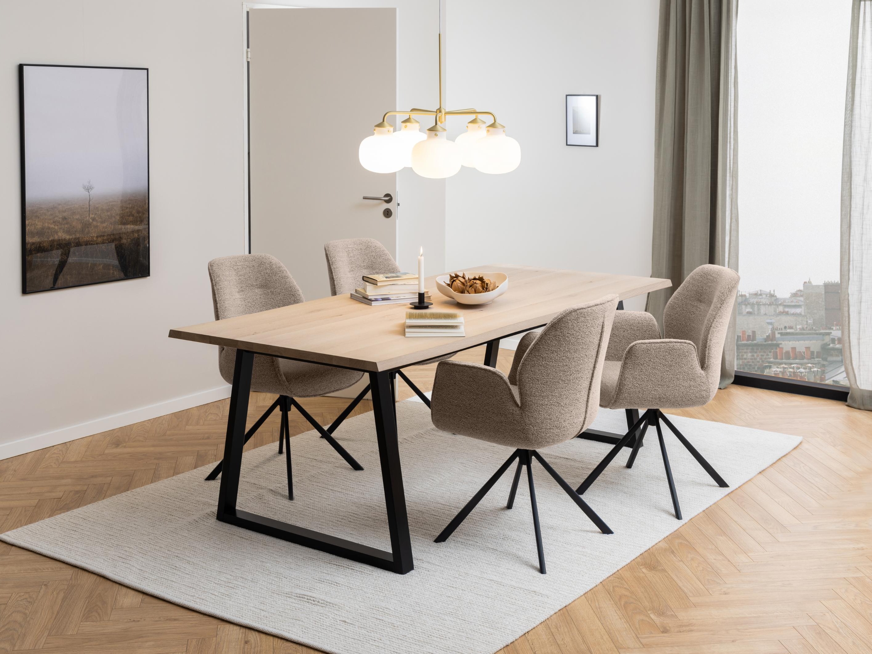 Stóll Norsica 696 (Beige + Svartur)