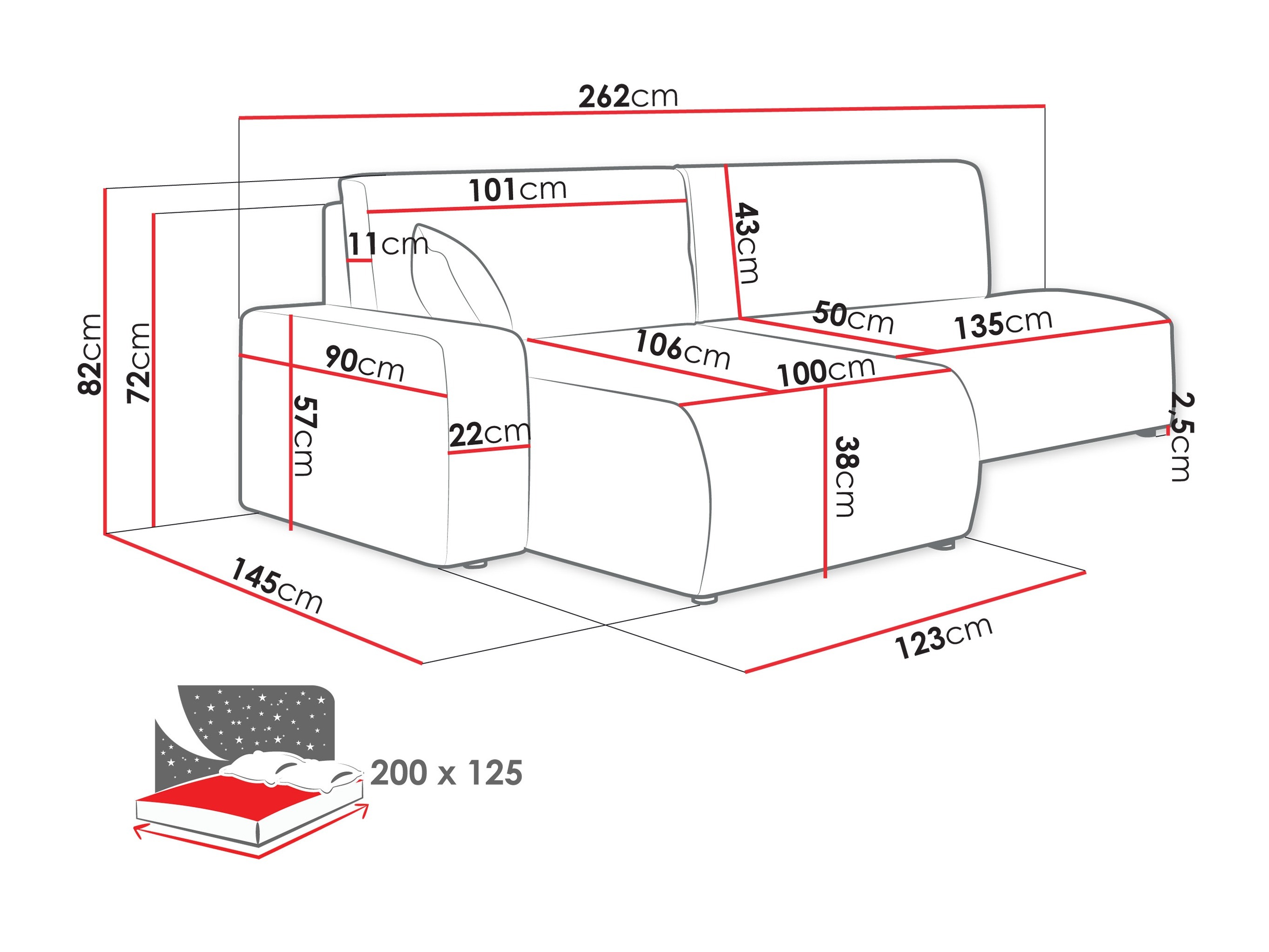 Horn­sófi Doctral (Poso 110)