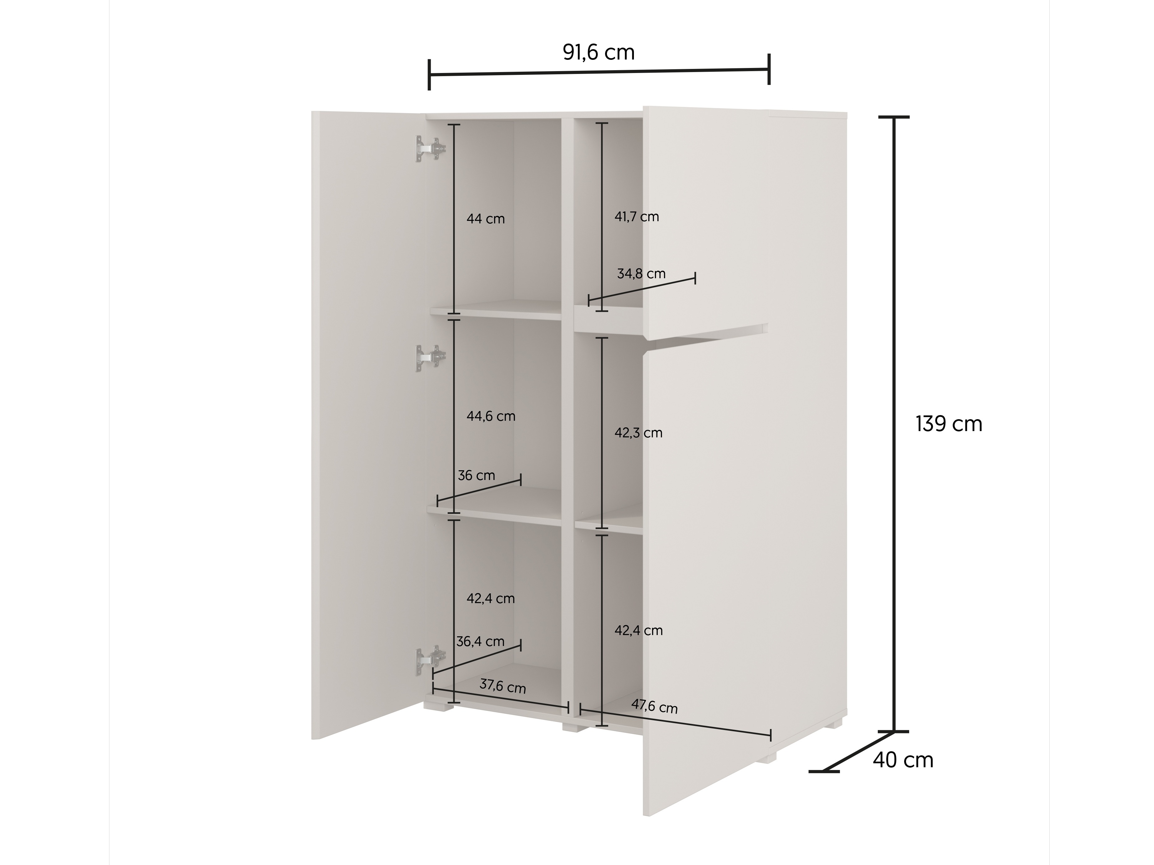 Stofusett Elbleve 104 (Wotan-eik)