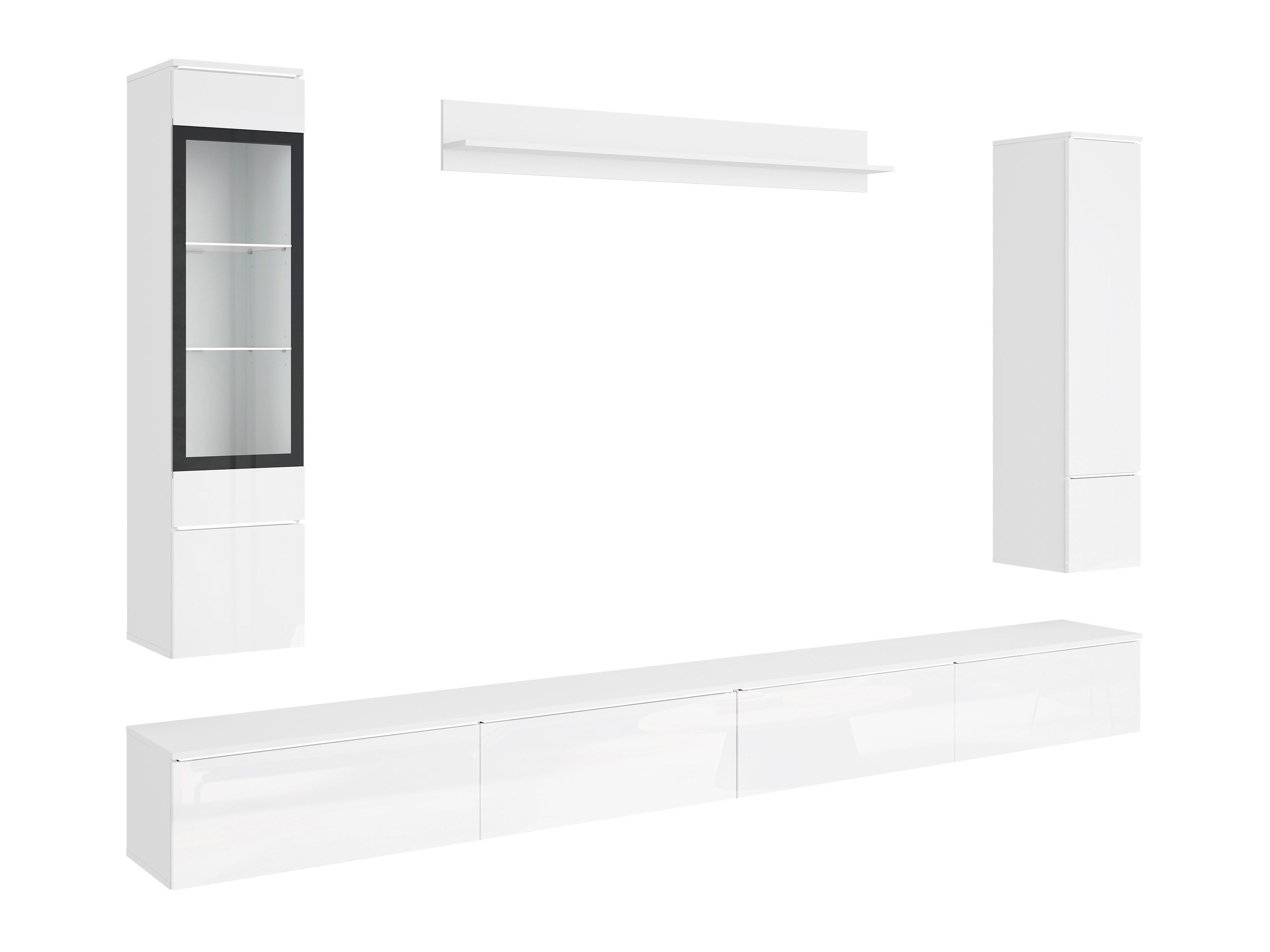 Stofusett Mirfivo 110 (Hvítur + Hvítt háglans)