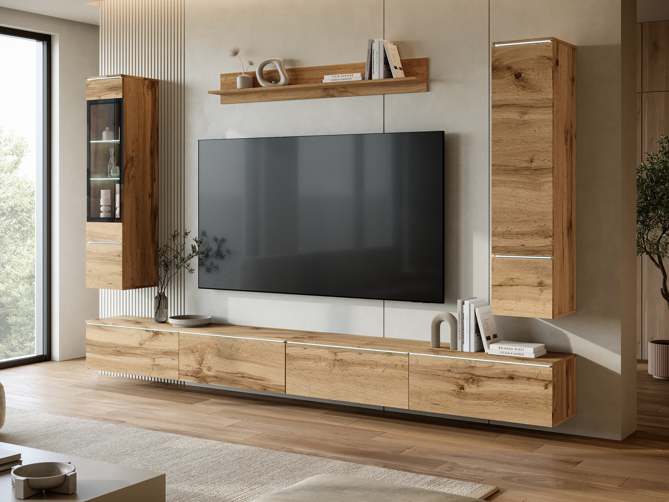 Stofusett Mirfivo 110 (Wotan-eik)