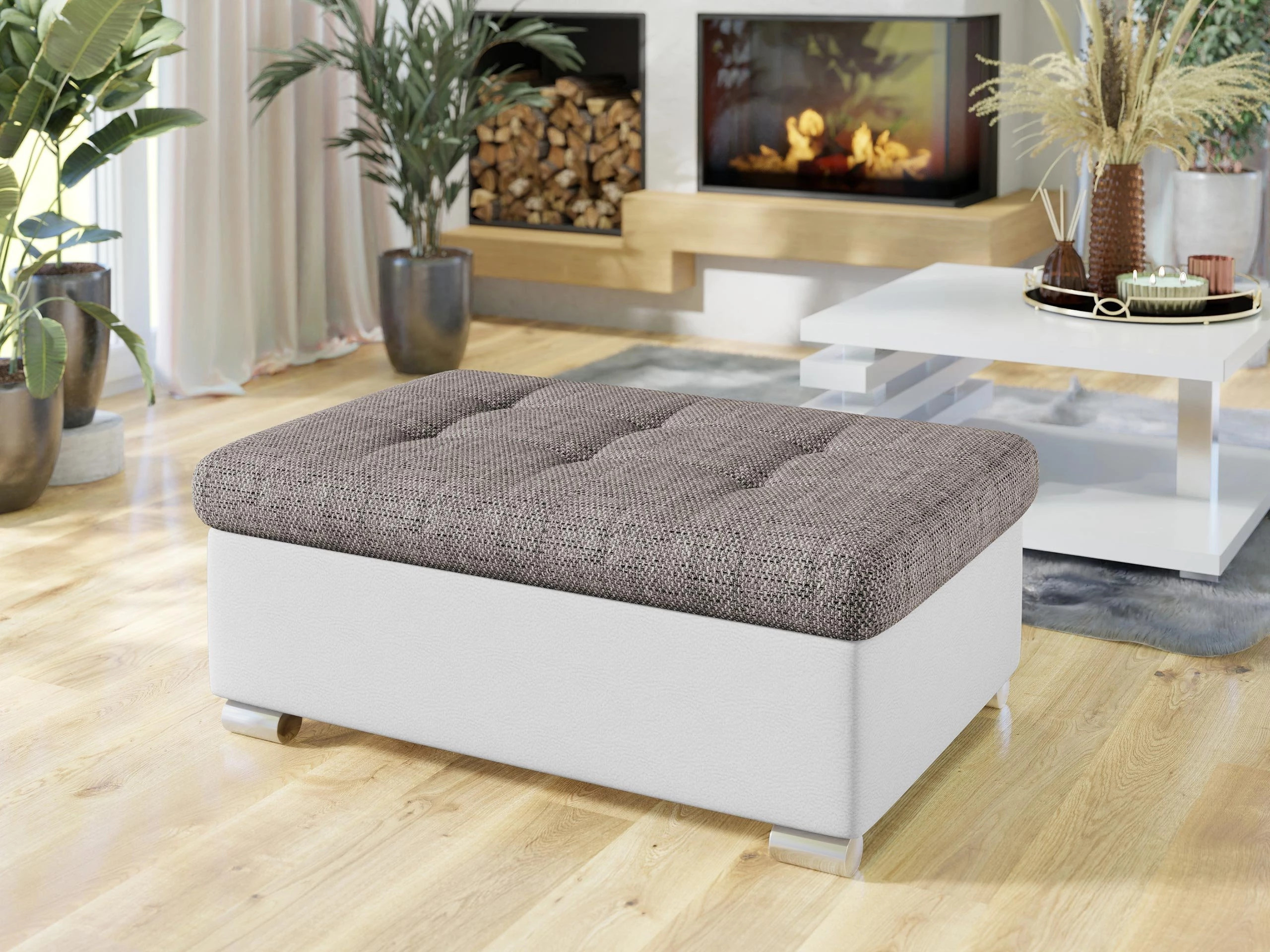 Bólstraður bekkur Comfivo Gemma I (Soft 017 + Lawa 05)
