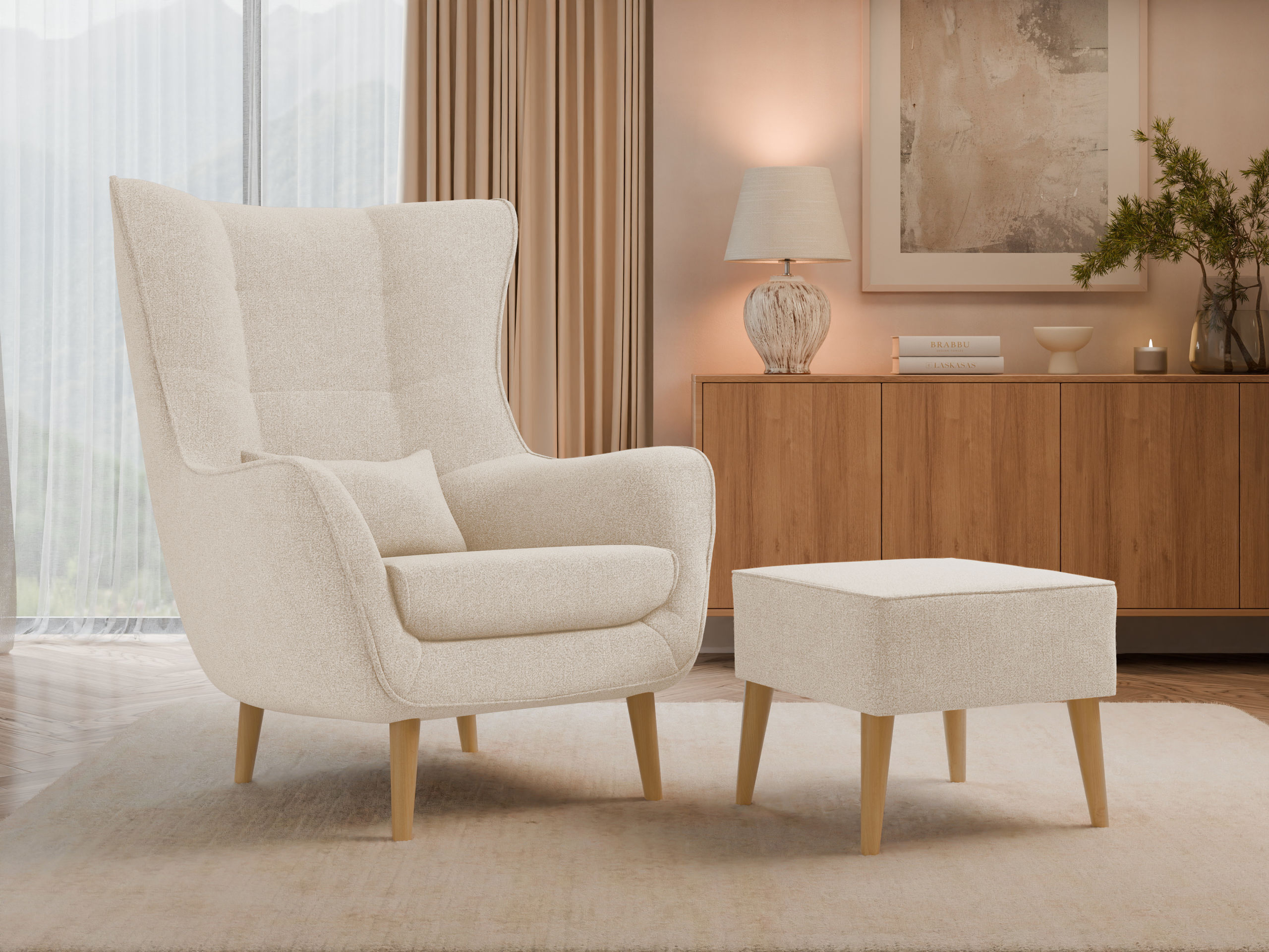Hægindastóll Comfivo Ulmus II (Alfa 01)