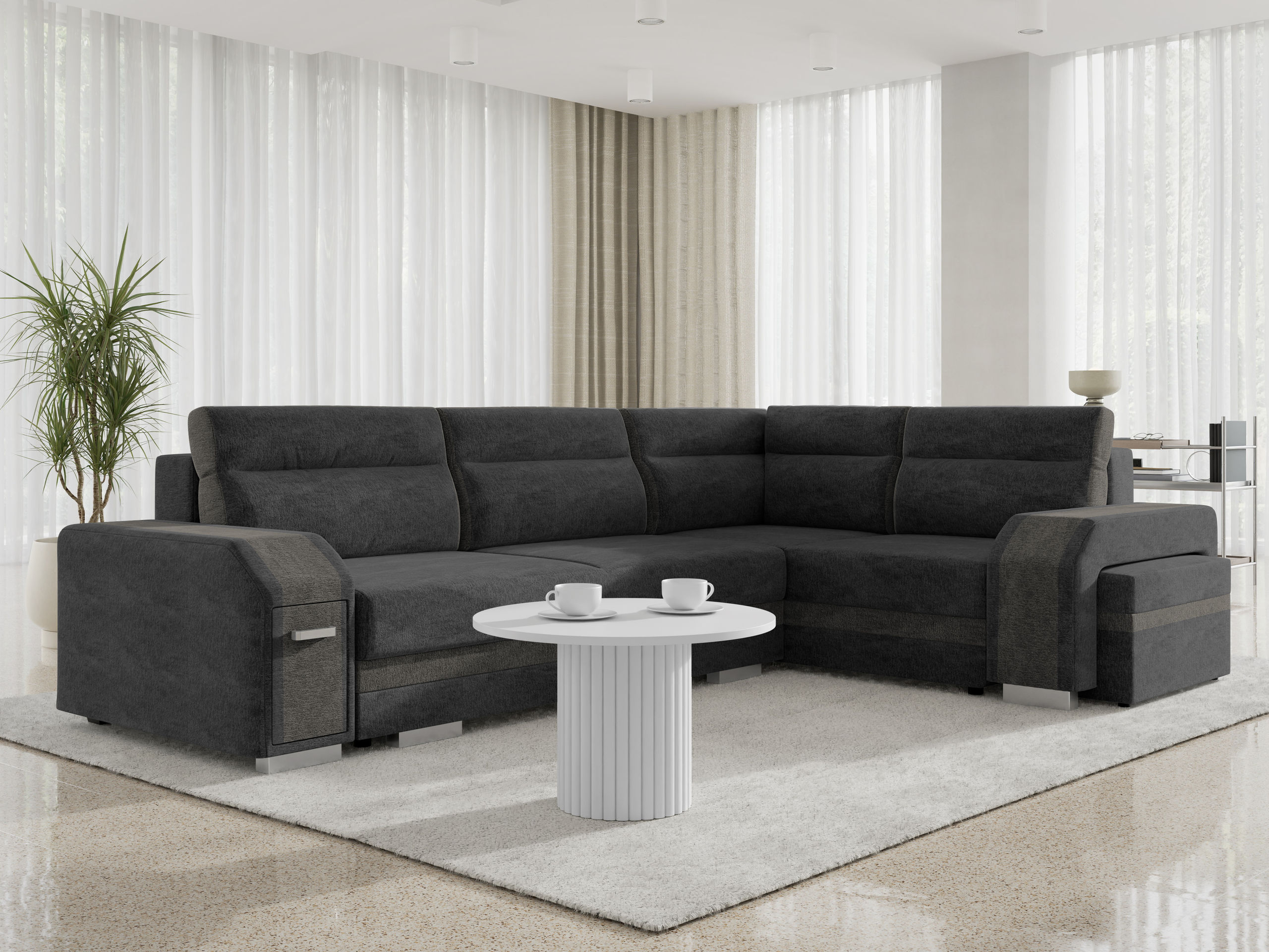Horn­sófi Kingsport 117 (Nazar 225.07 + Nazar 225.06)