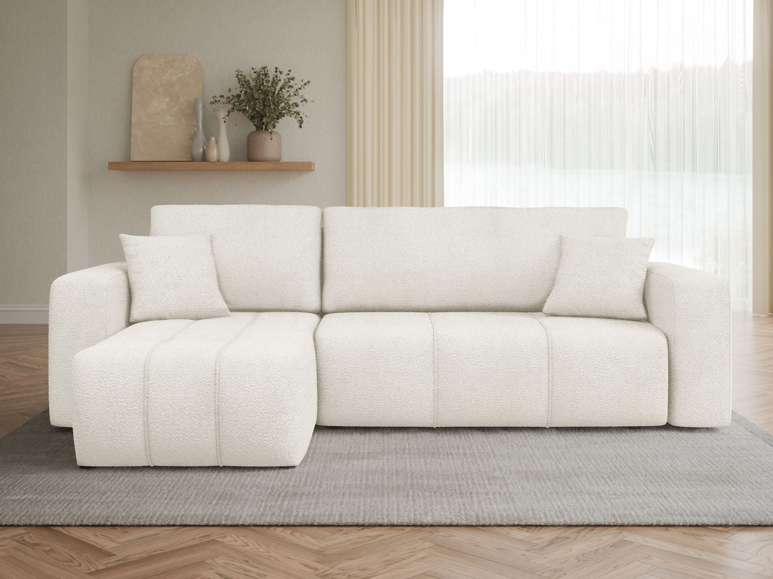 Horn­sófi Comfivo Laurus (Coral 15)