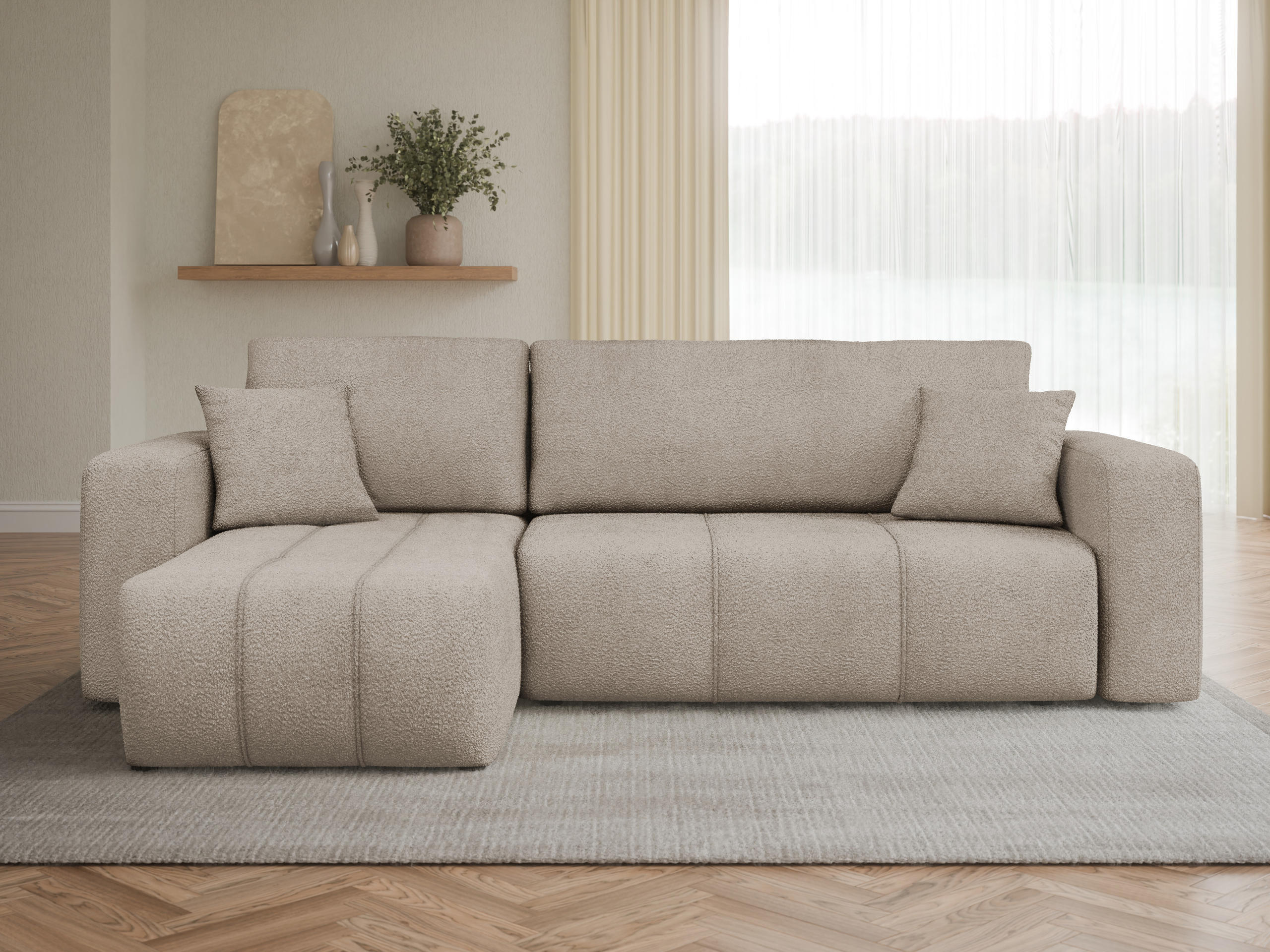 Horn­sófi Comfivo Laurus (Coral 50)