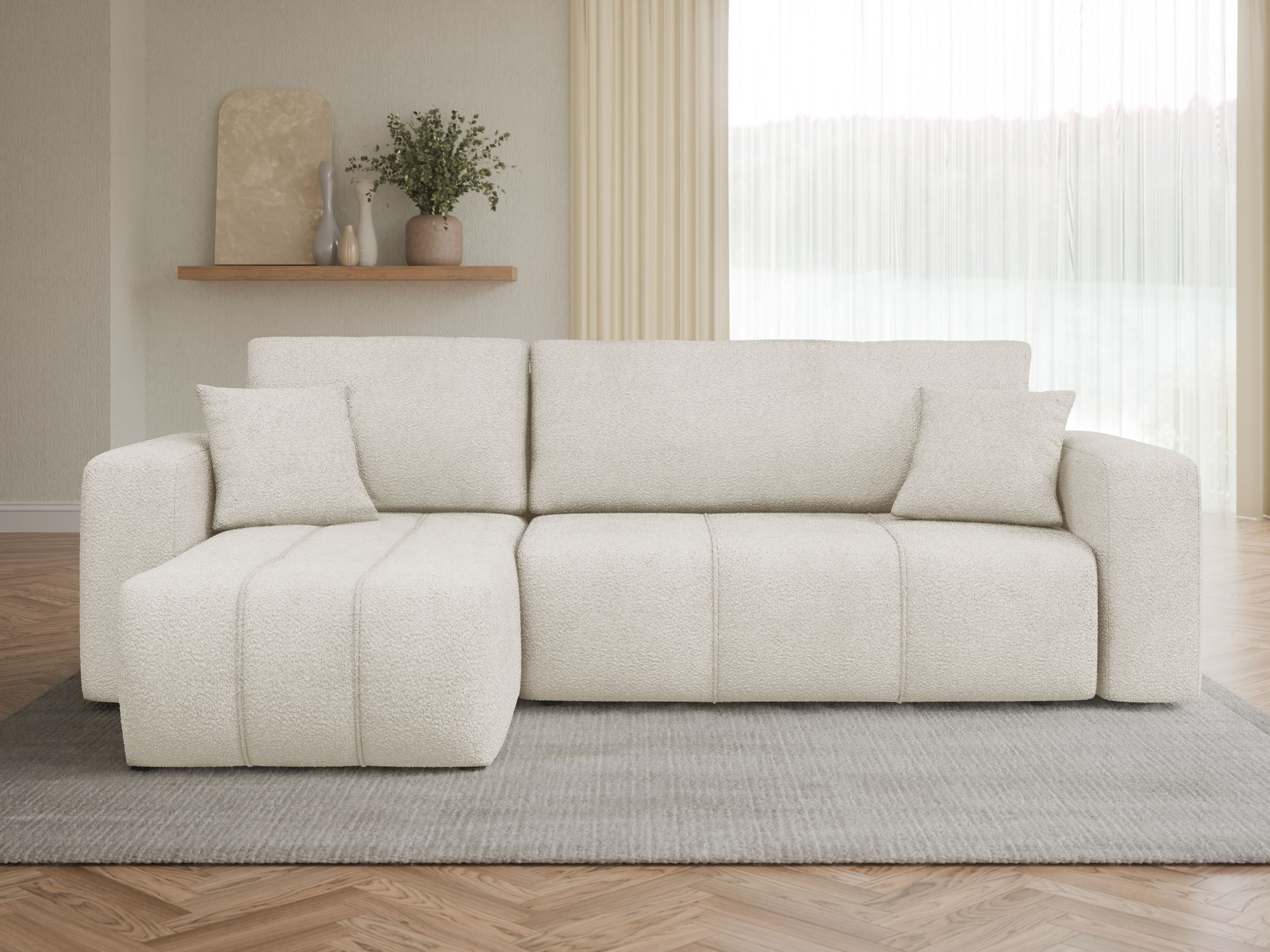 Horn­sófi Comfivo Laurus (Coral 65)