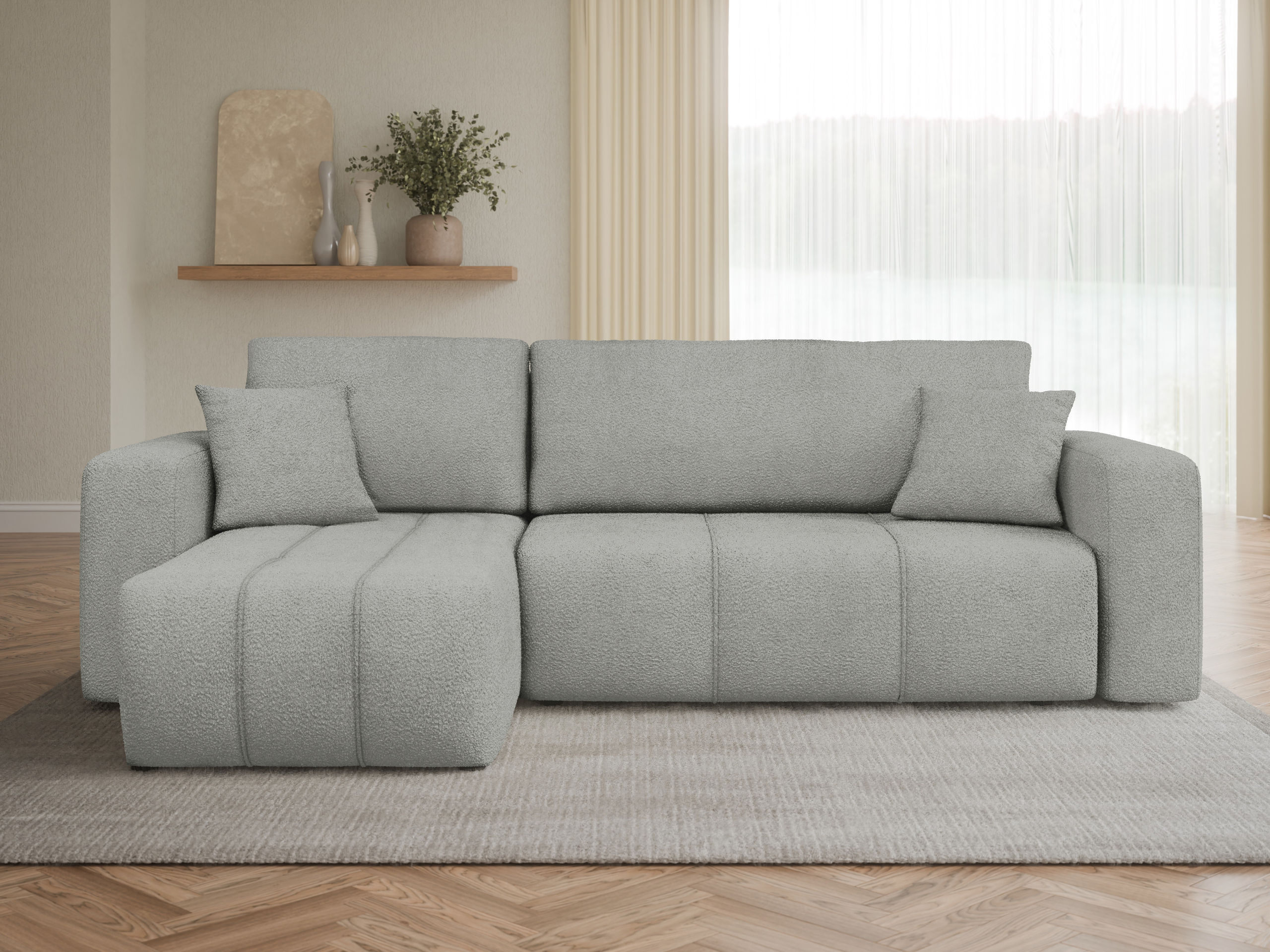 Horn­sófi Comfivo Laurus (Coral 75)