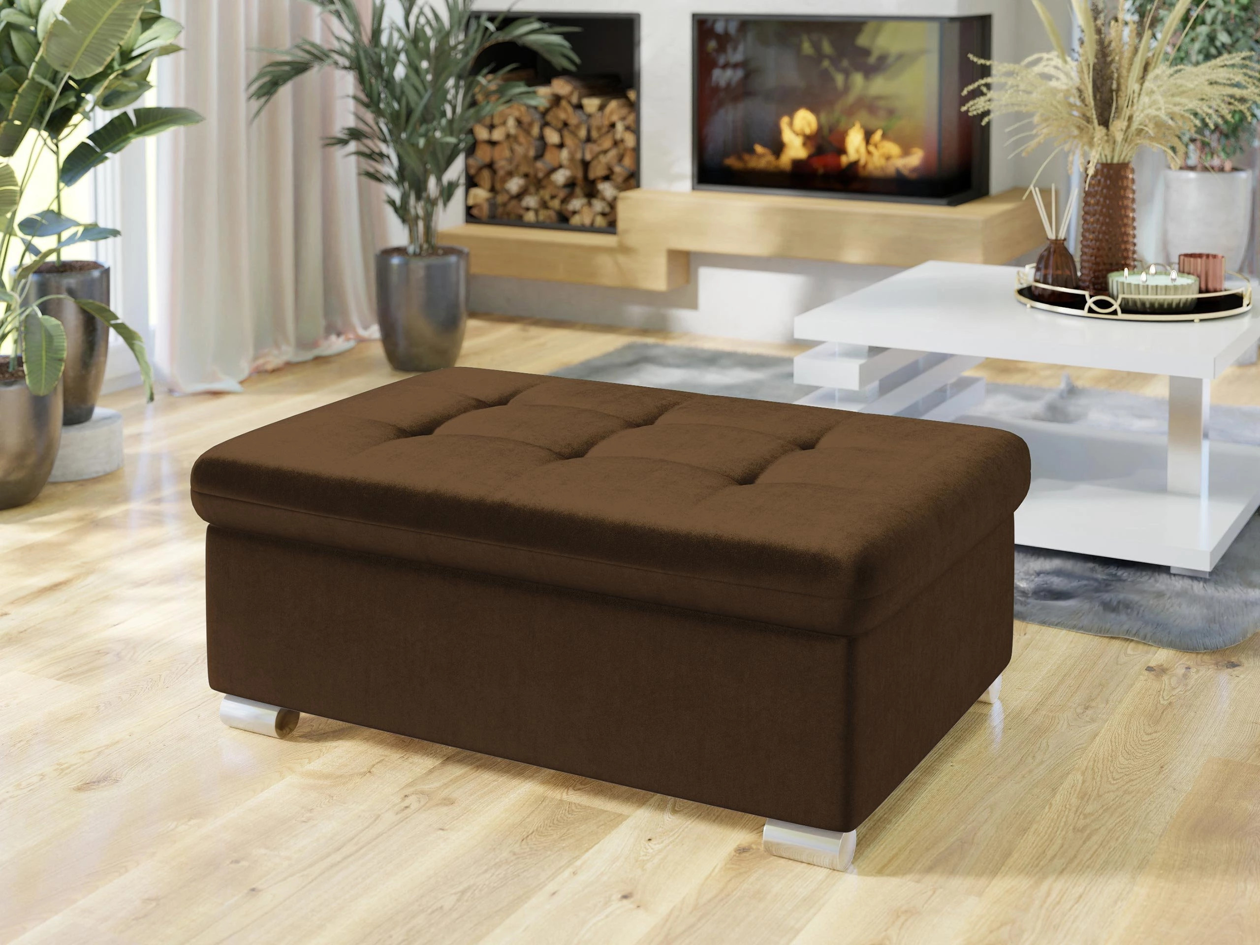 Bólstraður bekkur Comfivo Gemma I (Magic Velvet 2299)