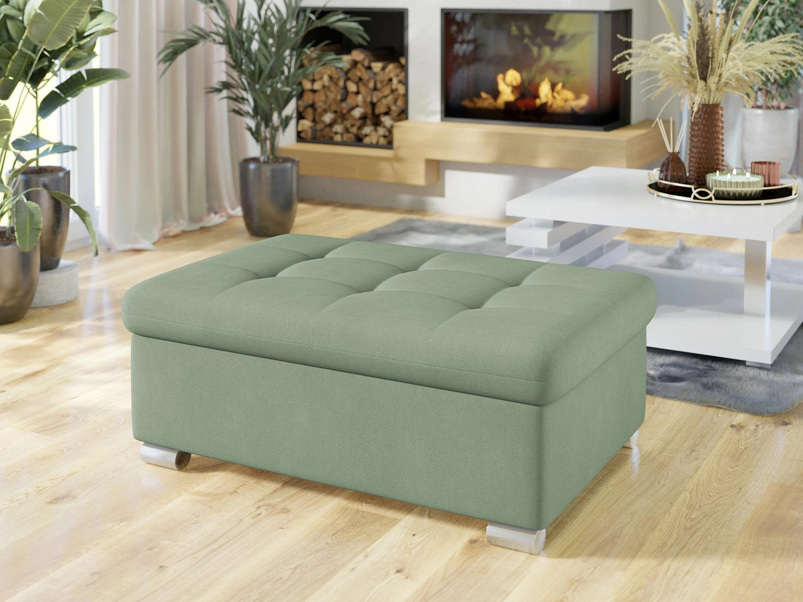 Bólstraður bekkur Comfivo Gemma I (Uttario Velvet 2954)