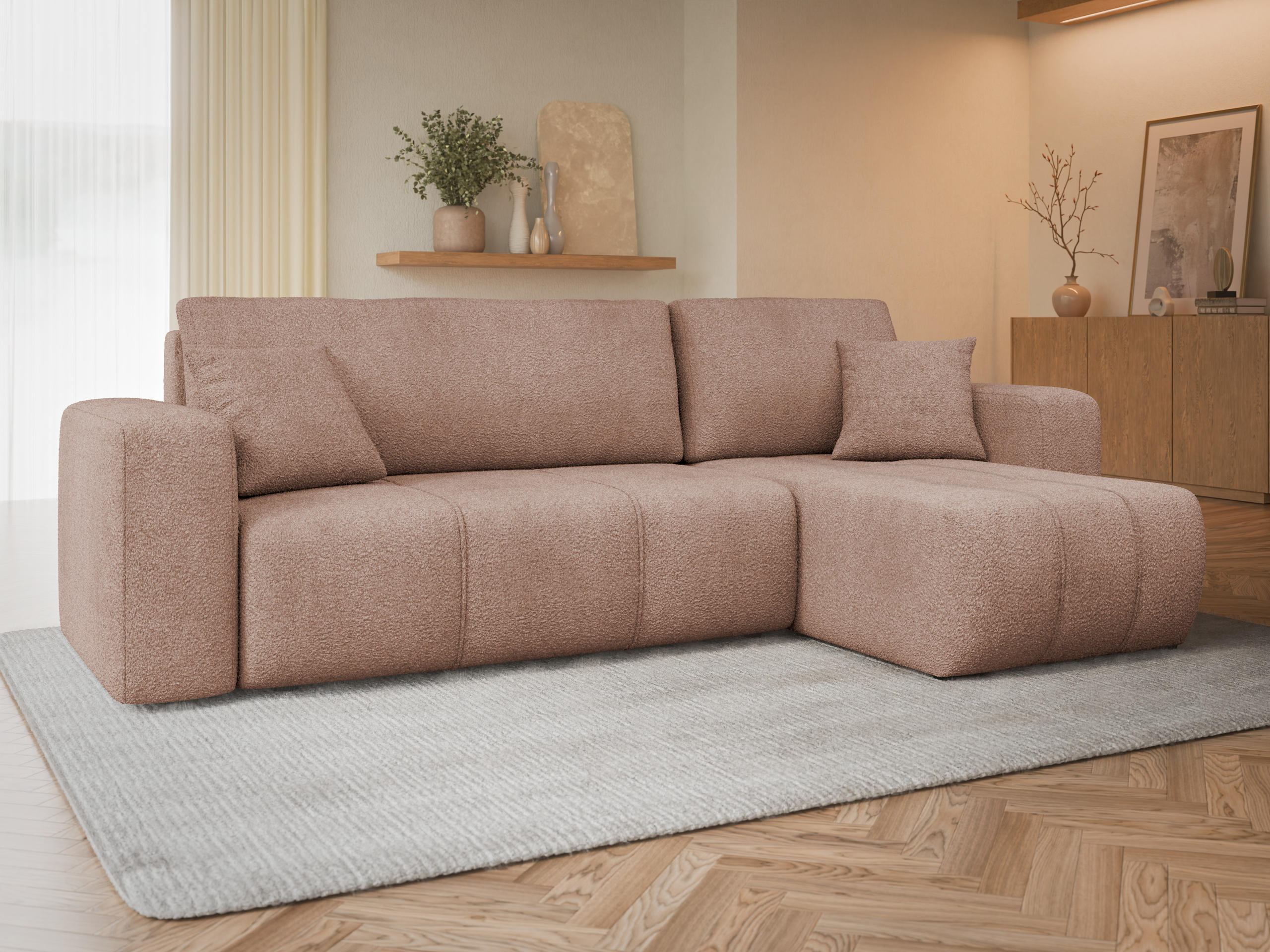 Horn­sófi Comfivo Laurus (Coral 45)