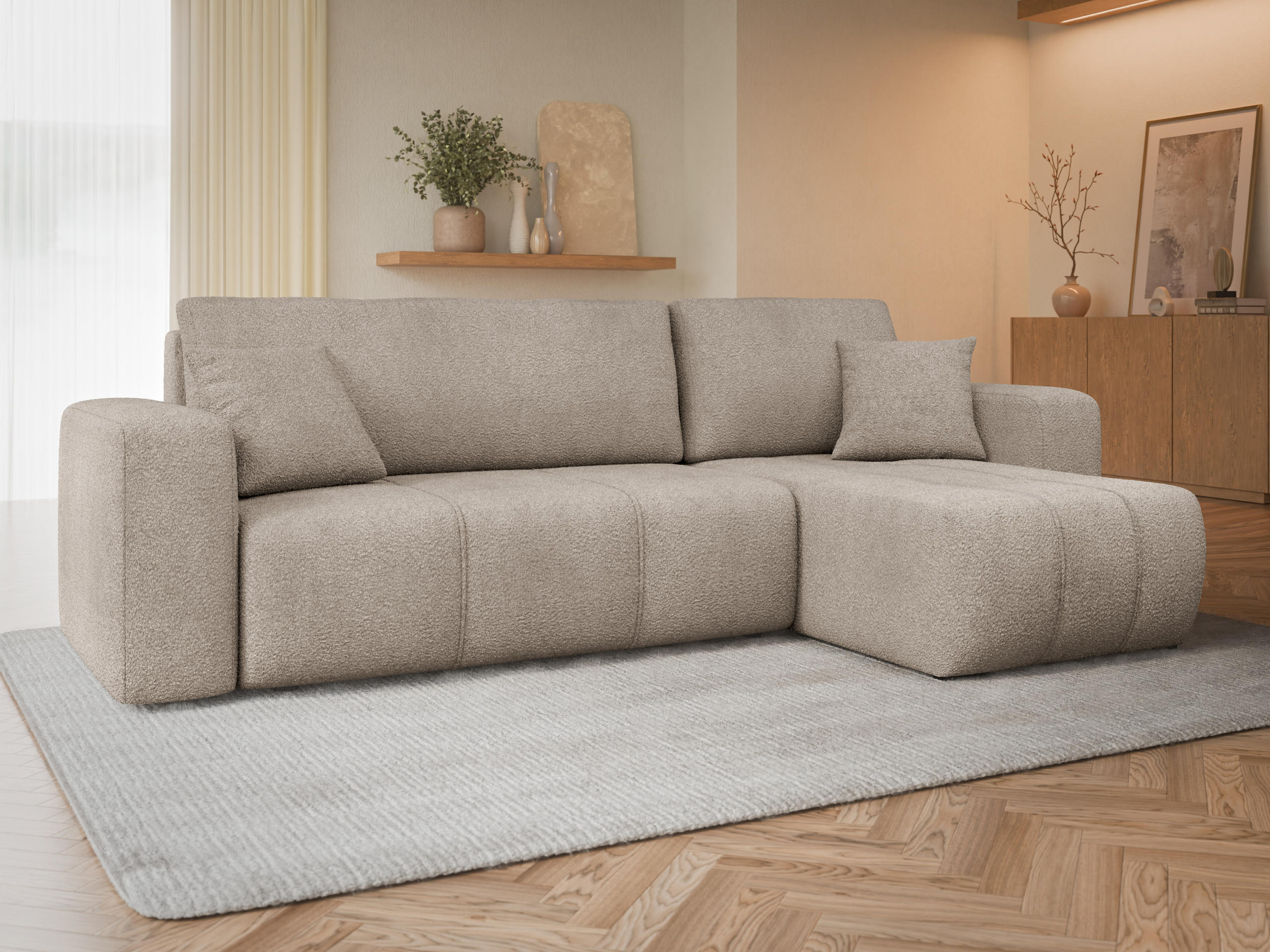 Horn­sófi Comfivo Laurus (Coral 50)