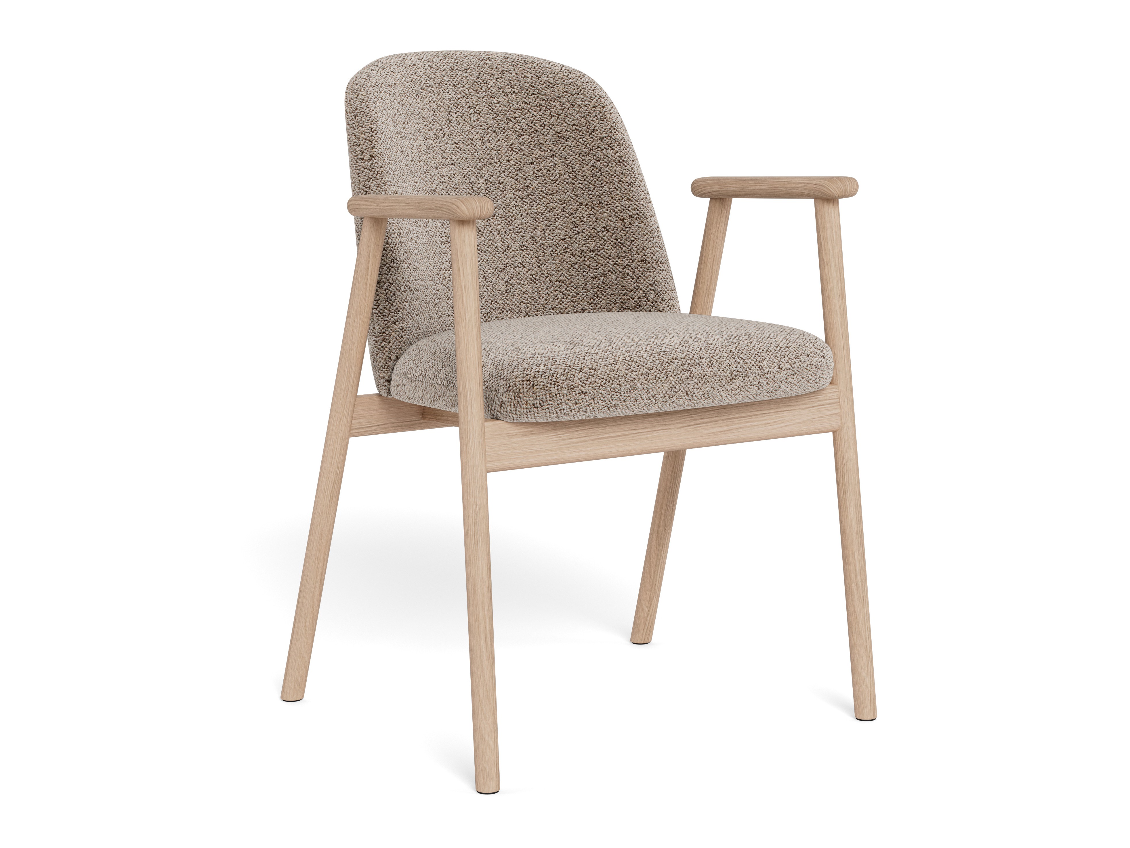 Stóll Norsica 890 (Beige + Ljós viður)