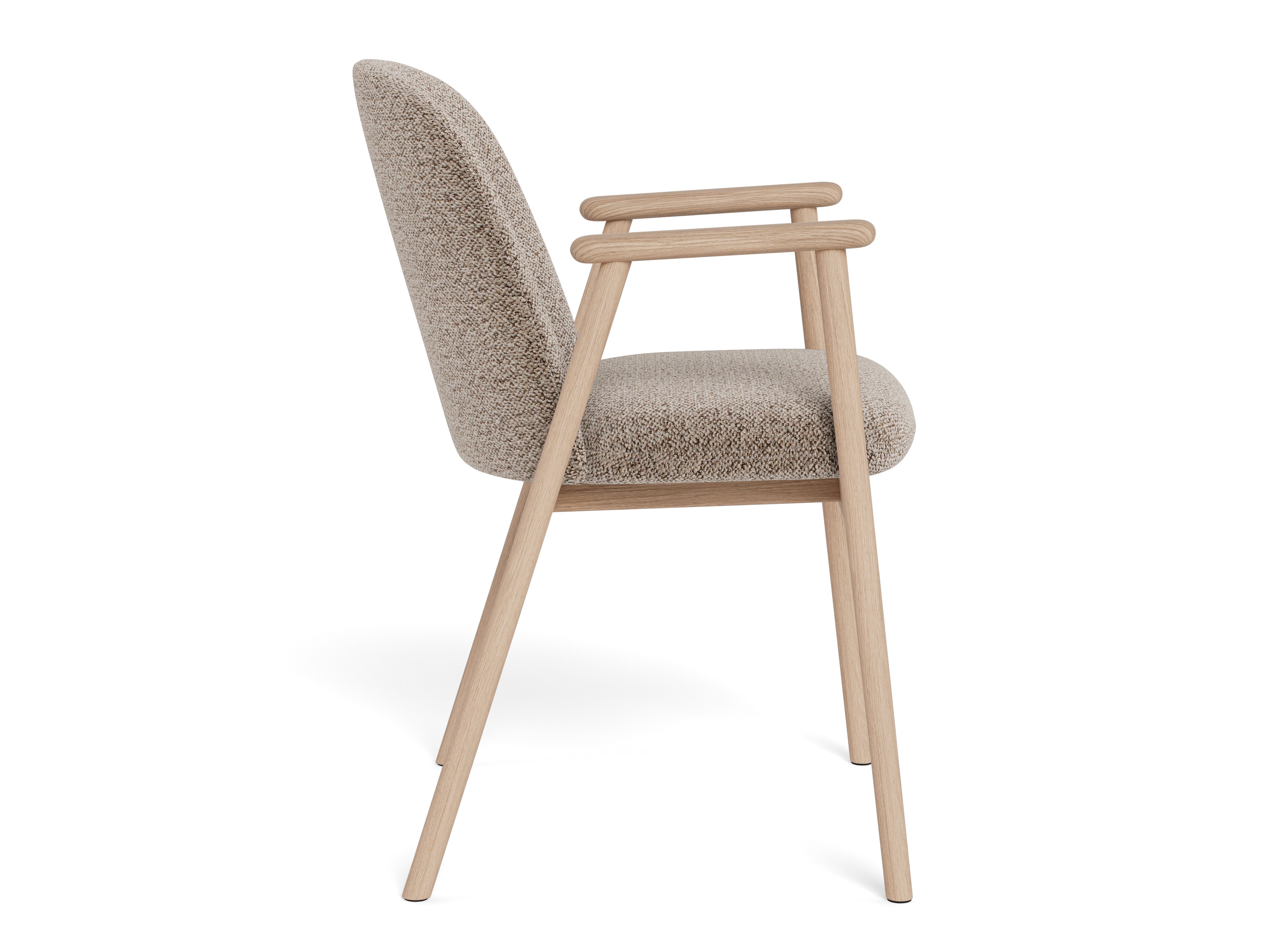 Stóll Norsica 890 (Beige + Ljós viður)