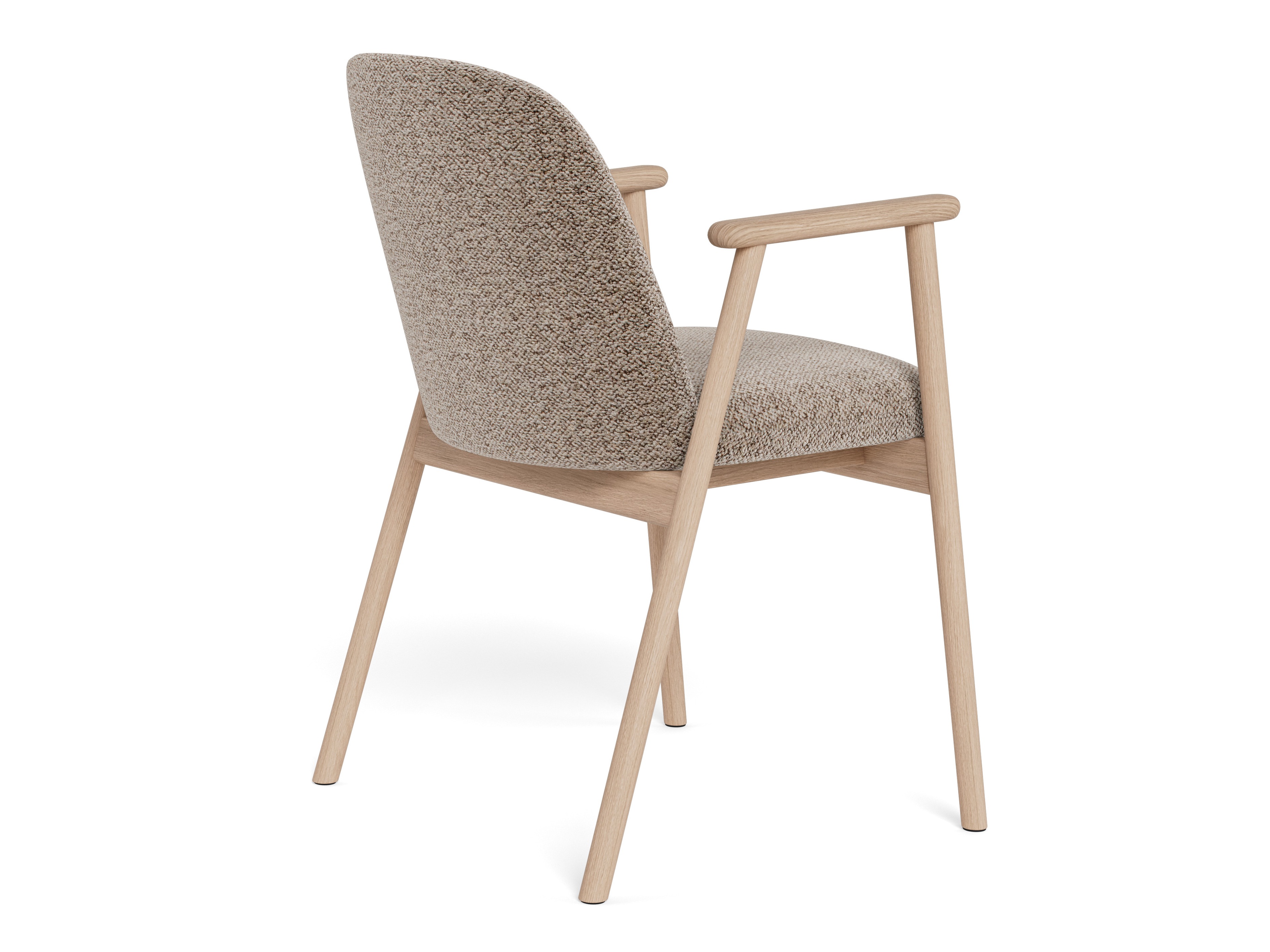 Stóll Norsica 890 (Beige + Ljós viður)