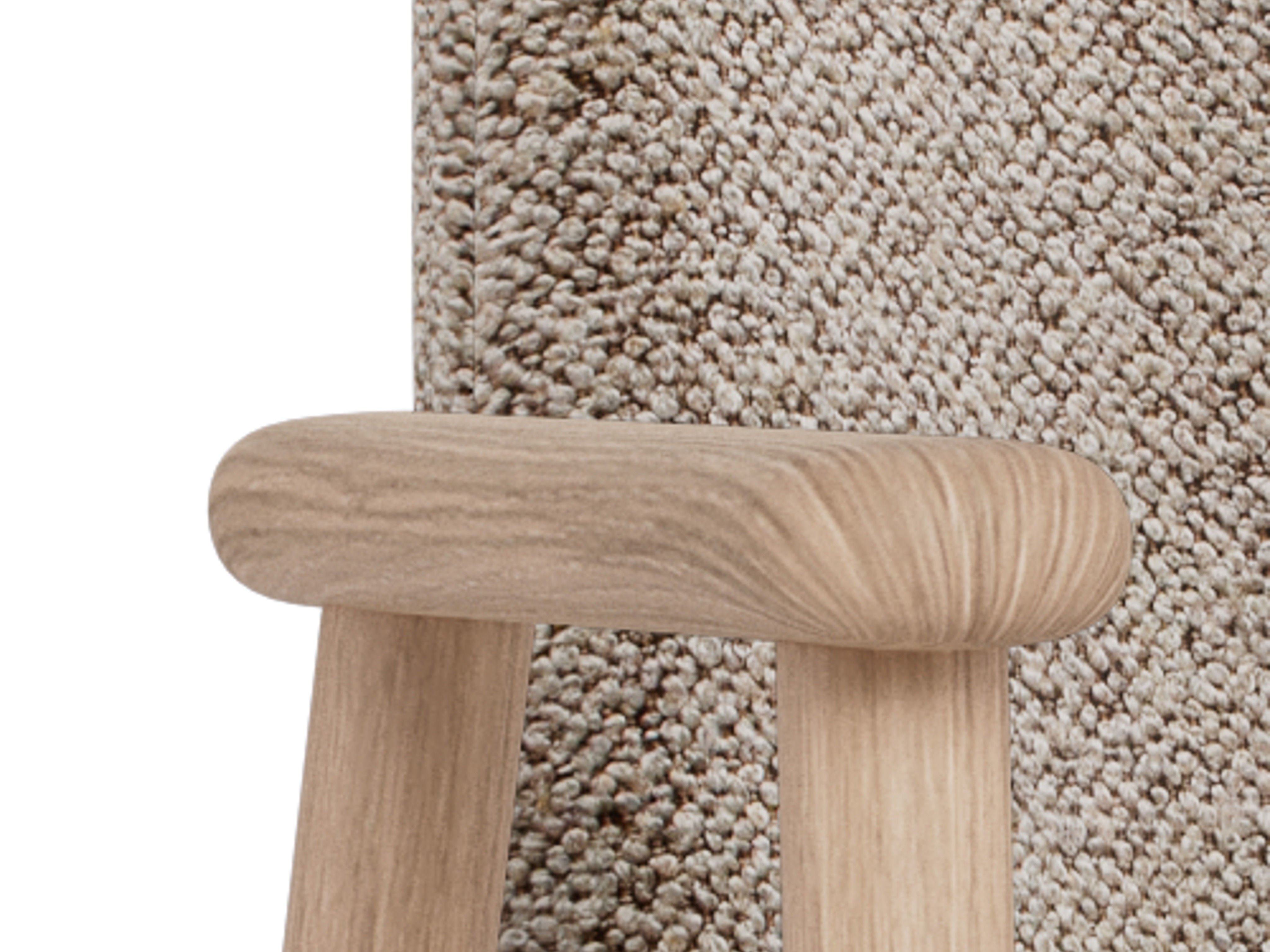 Stóll Norsica 890 (Beige + Ljós viður)