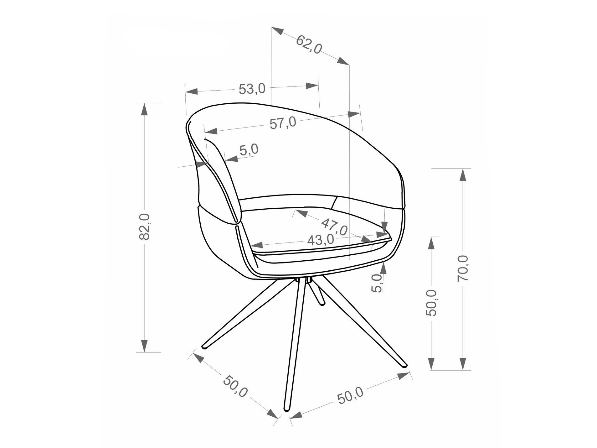 Stóll Houston 2154 (Monte 26)