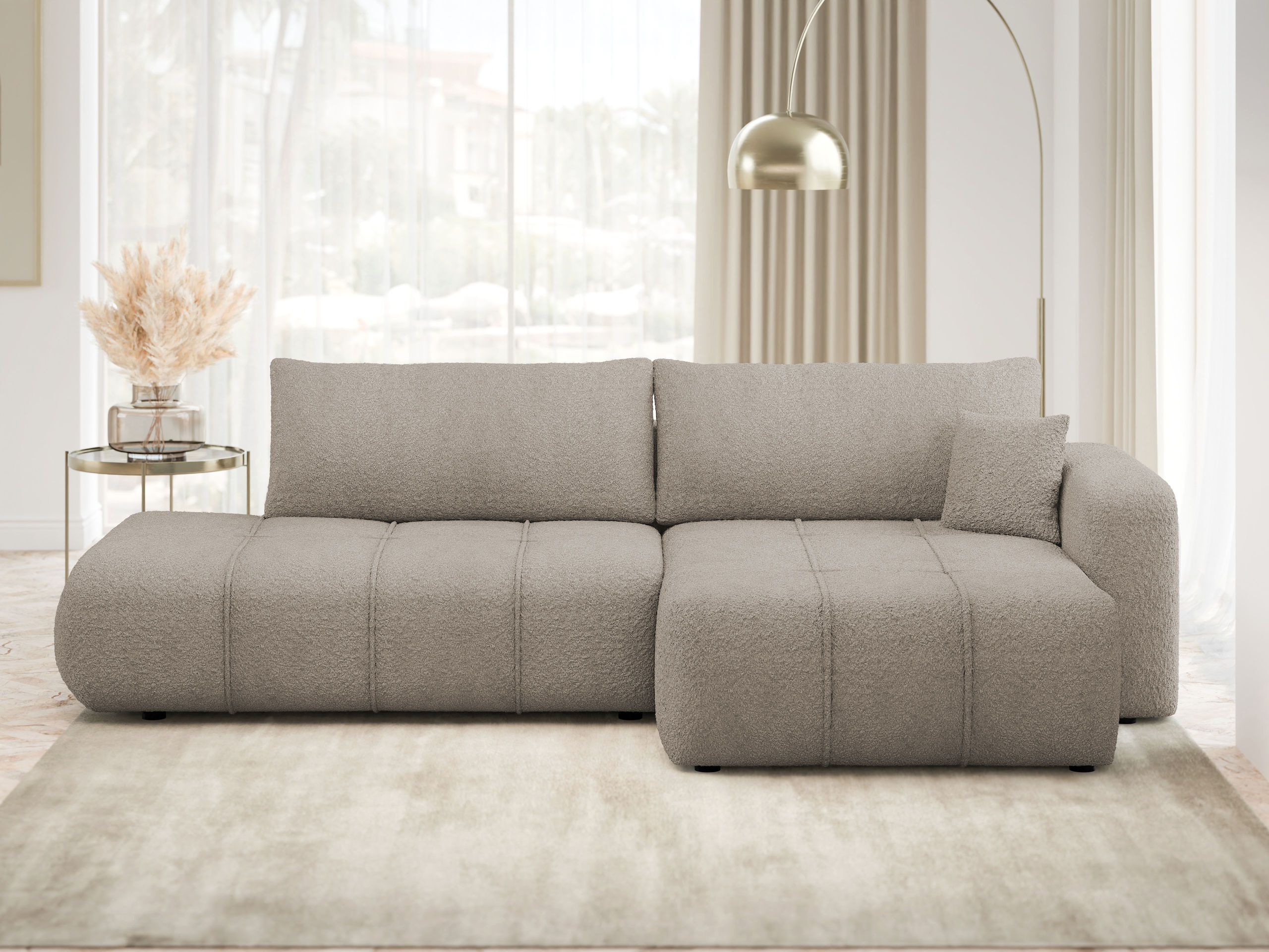 Horn­sófi Comfivo Laurus III (Coral 50)