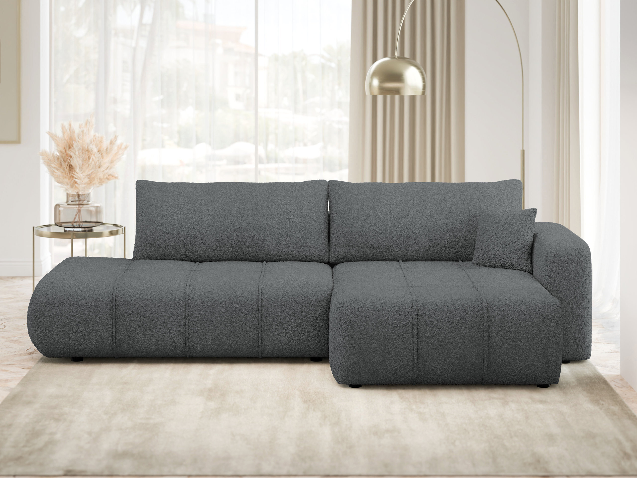 Horn­sófi Comfivo Laurus III (Coral 80)