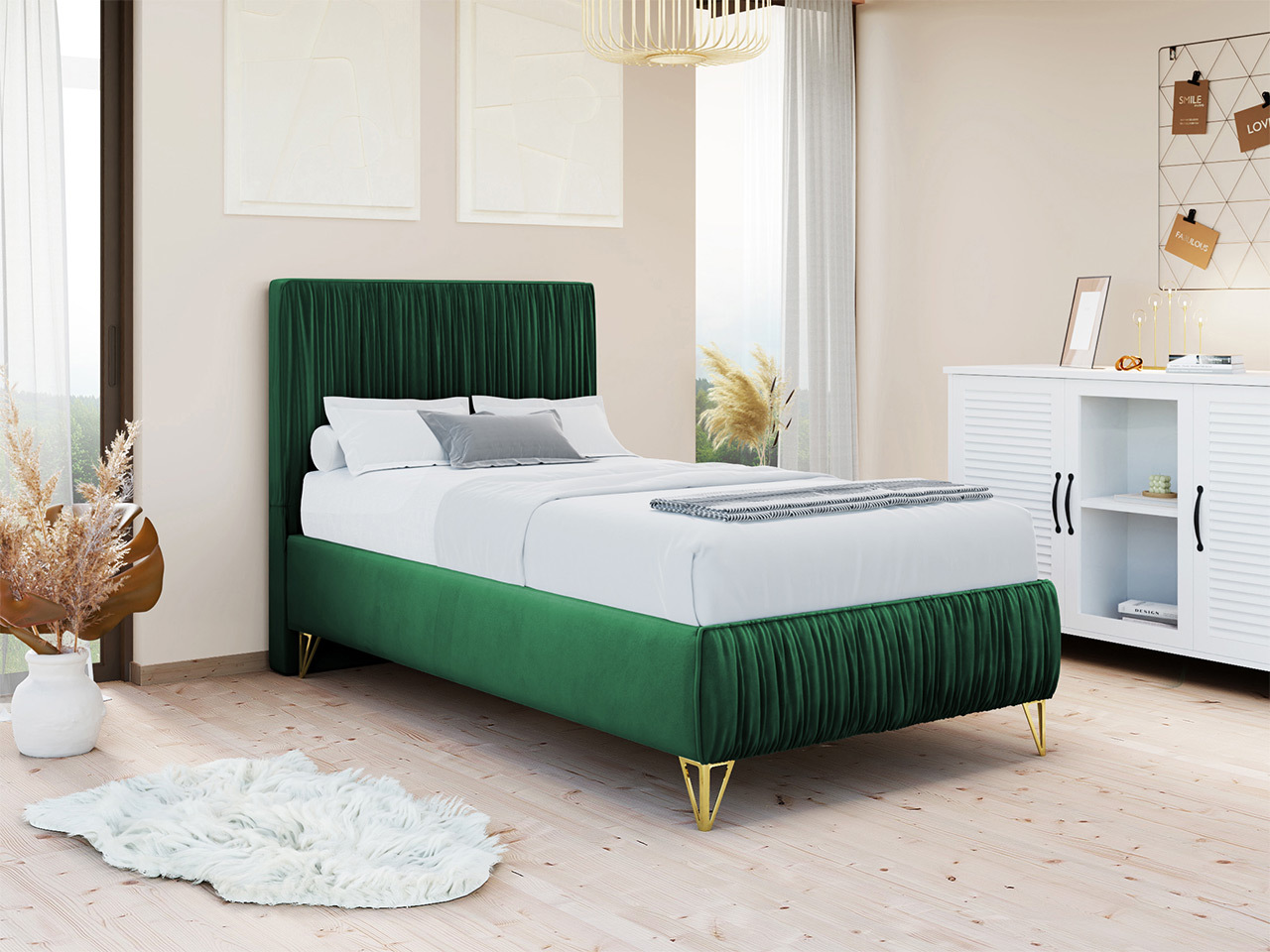Rúm Logan 112 (Amor Velvet 4311)