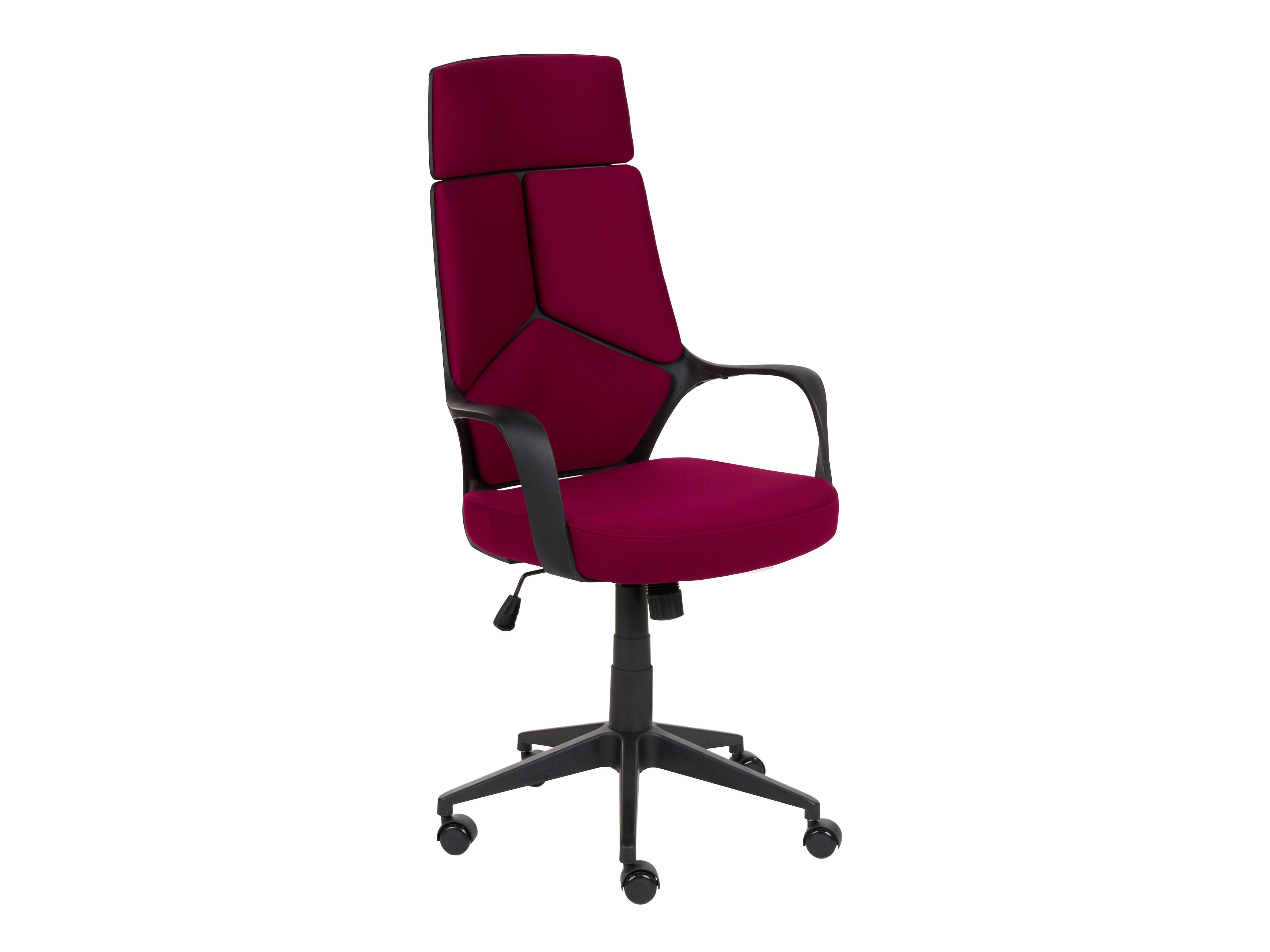 Skrifstofustóll Berwyn 208 (Svartur + Burgundy)